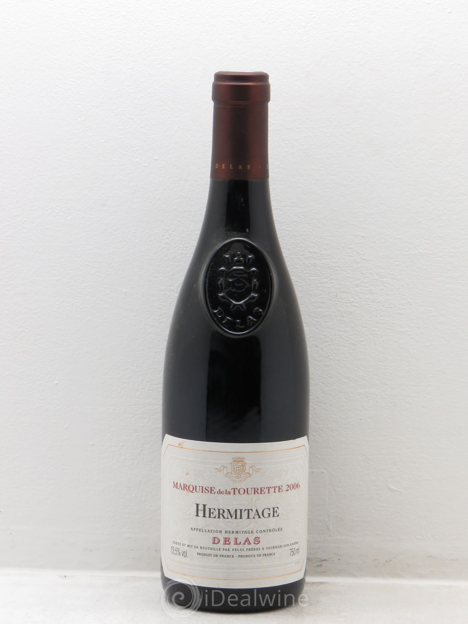 Hermitage Marquise de la Tourette Delas Frères 2006 - Lot de 1 bouteille - 0