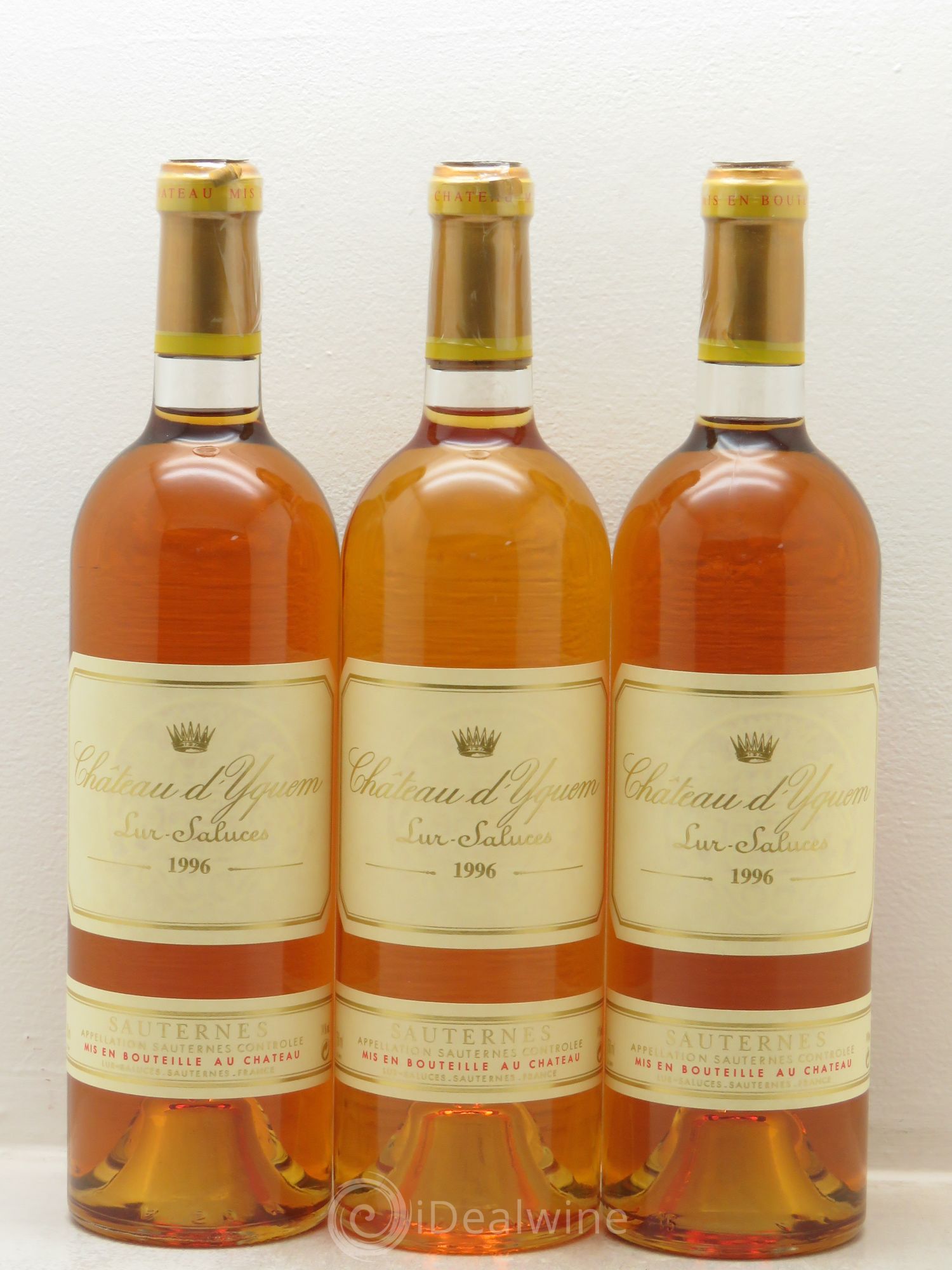 Château d' Yquem 1er Cru Classé Supérieur 1996 - Lotto di 6 bottiglie - 2