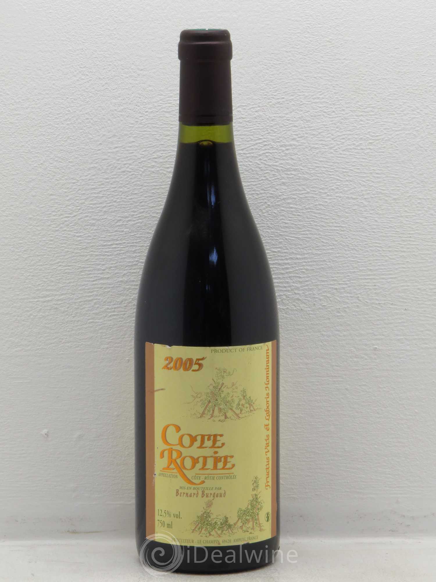 Côte-Rôtie Bernard Burgaud 2005 - Lot de 1 bouteille - 0