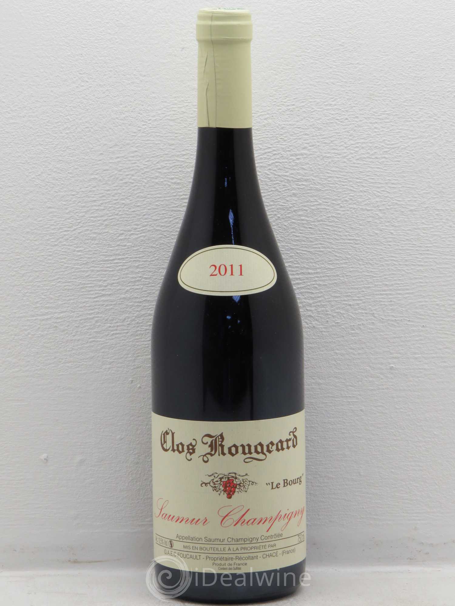 Saumur-Champigny Le Bourg Clos Rougeard 2011 - Lot de 1 bouteille - 0