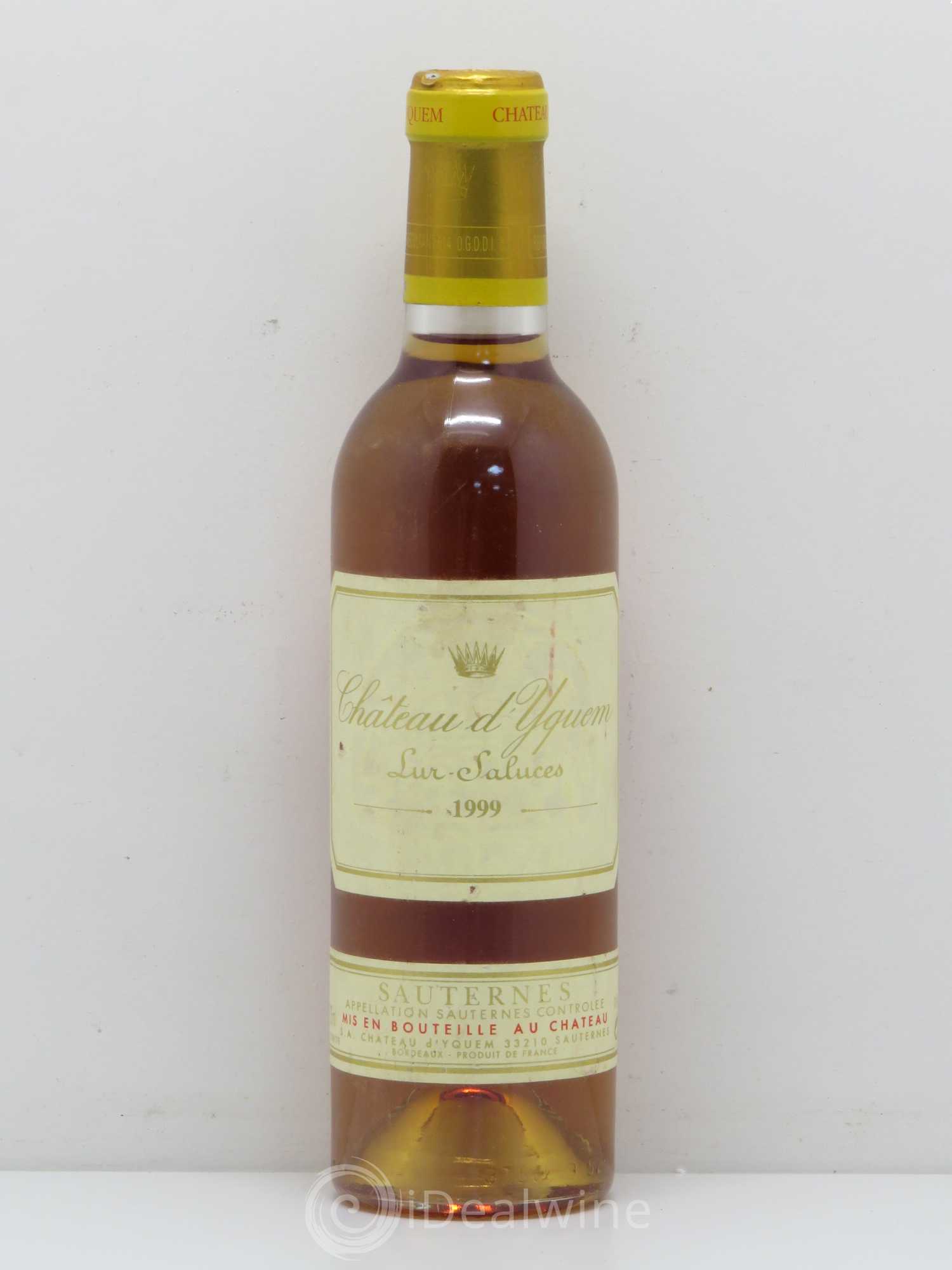 Château d' Yquem 1er Cru Classé Supérieur 1999 - Lotto di 1 mezza bottiglia - 0