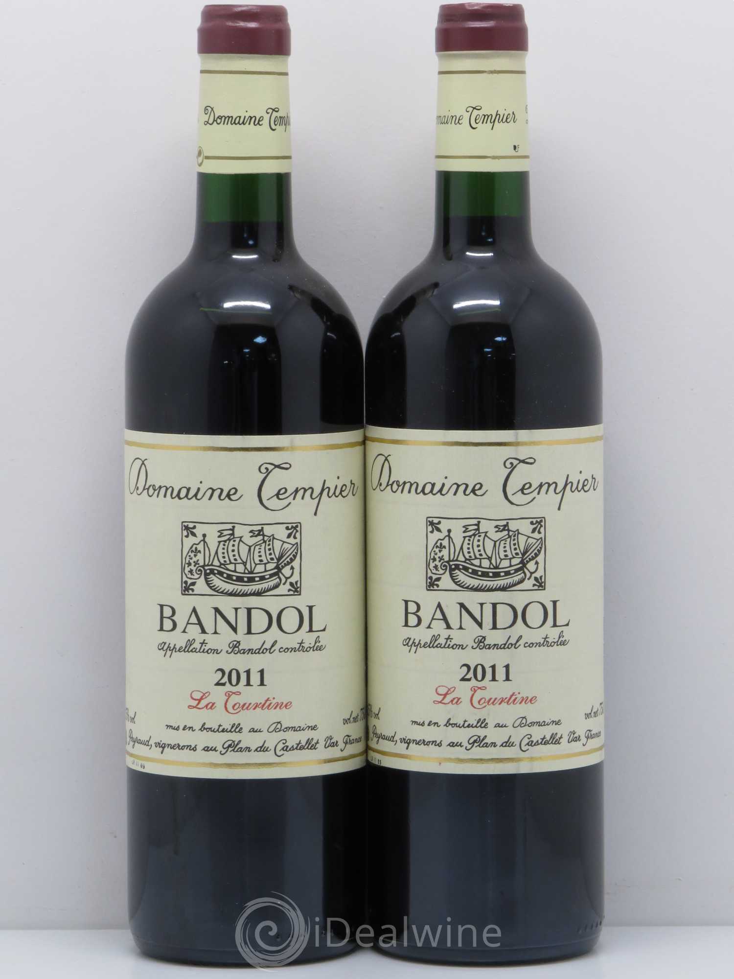 Bandol Domaine Tempier La Tourtine Famille Peyraud 2011 - Lot de 2 bouteilles - 0