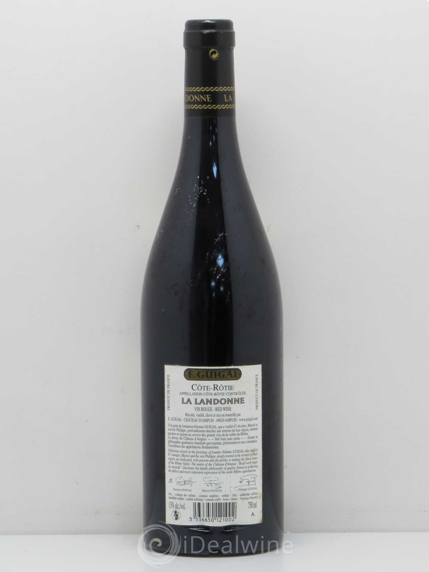 Côte-Rôtie La Landonne Guigal 2007 - Lot de 1 bouteille - 1