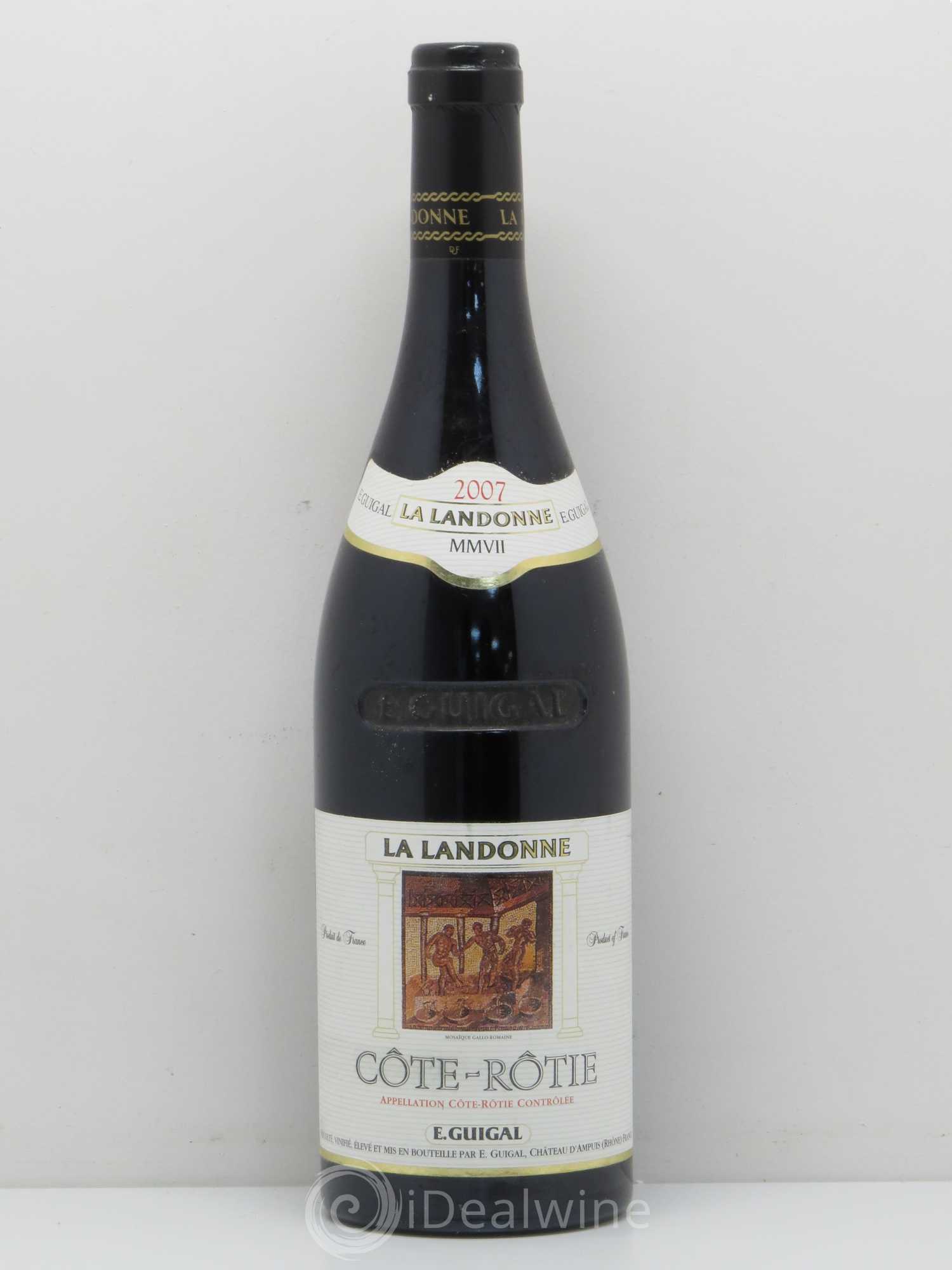 Côte-Rôtie La Landonne Guigal 2007 - Lot de 1 bouteille - 0