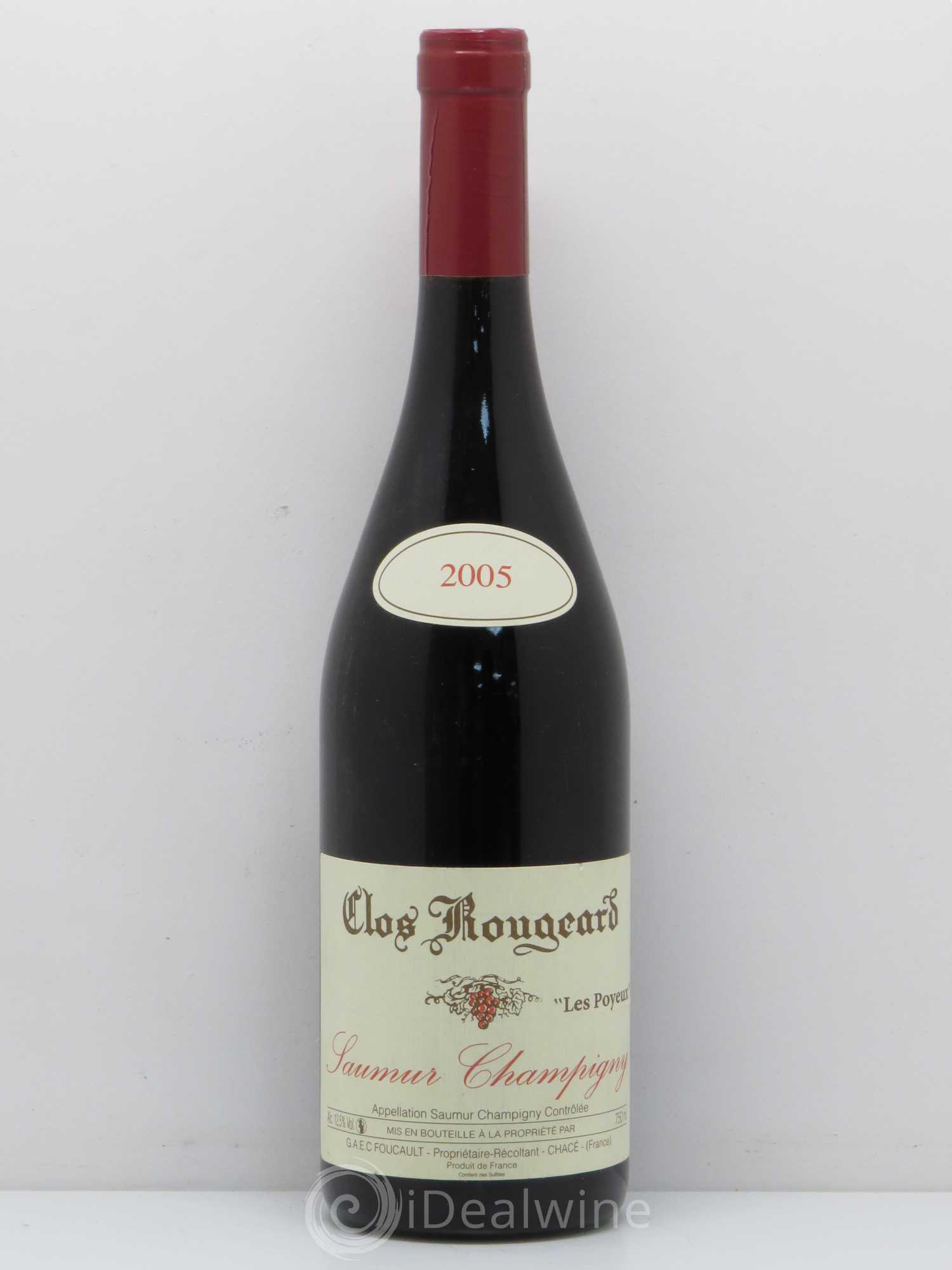 Saumur-Champigny Les Poyeux Clos Rougeard 2005 - Lot de 1 bouteille - 0