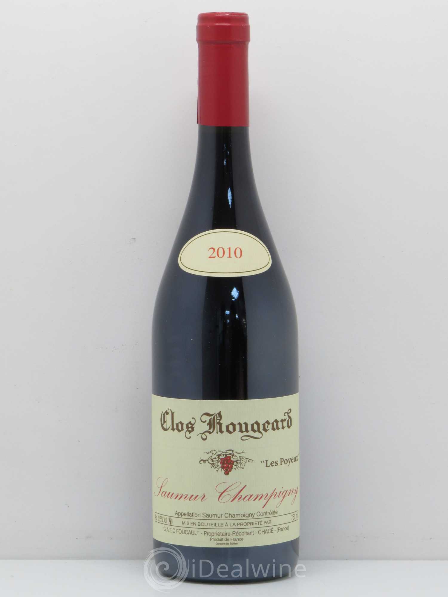 Saumur-Champigny Les Poyeux Clos Rougeard 2010 - Lot de 1 bouteille - 0