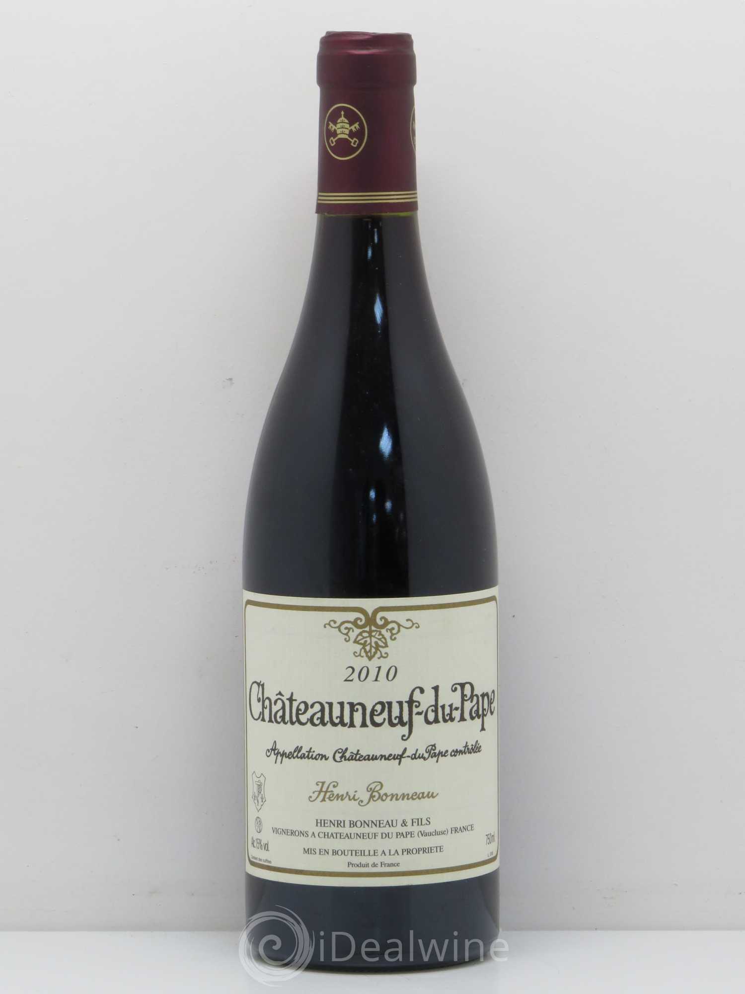 Châteauneuf-du-Pape Henri Bonneau Henri Bonneau & Fils 2010 - Lot de 1 bouteille - 0