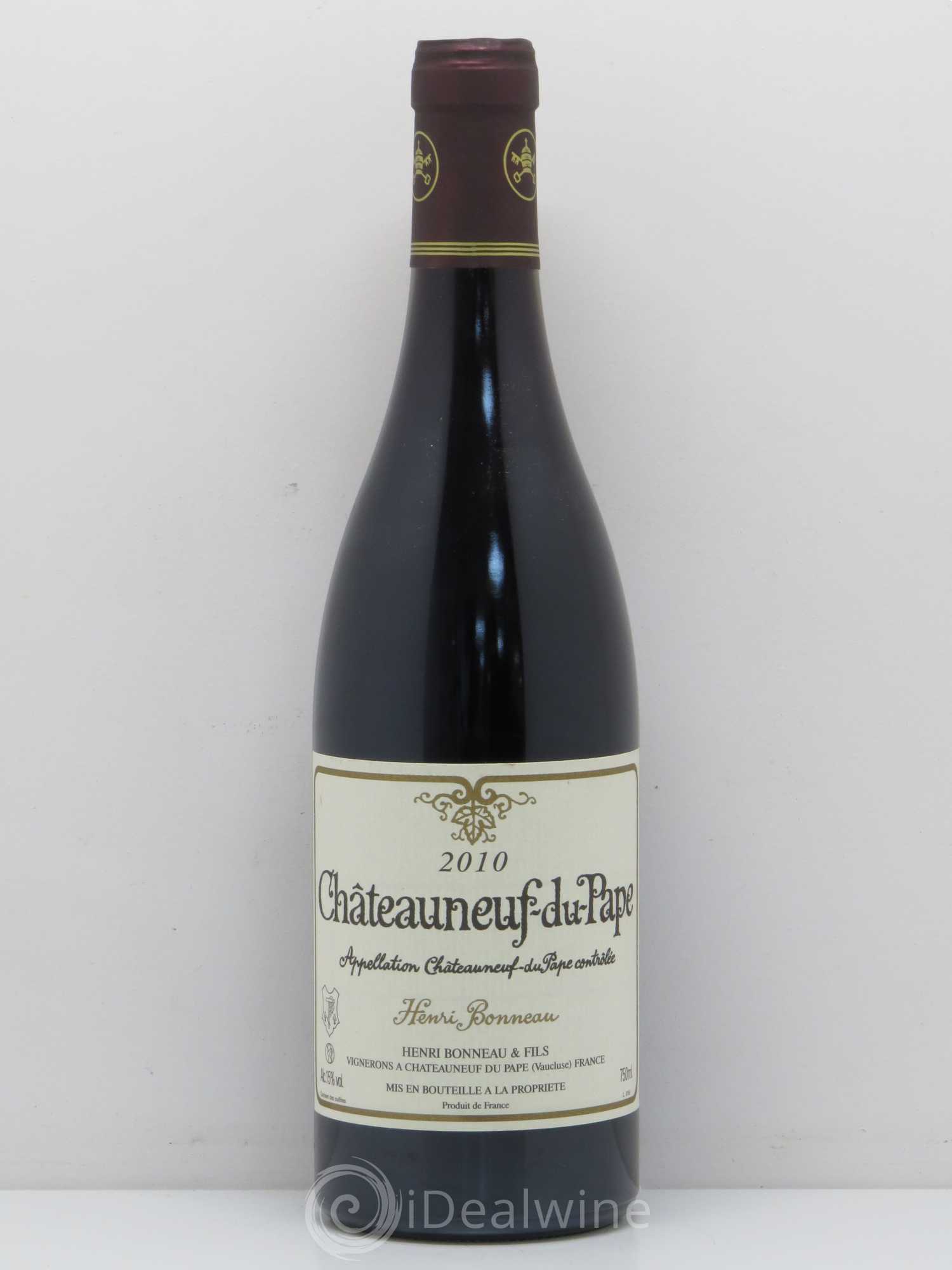 Châteauneuf-du-Pape Henri Bonneau Henri Bonneau & Fils 2010 - Lot de 1 bouteille - 0