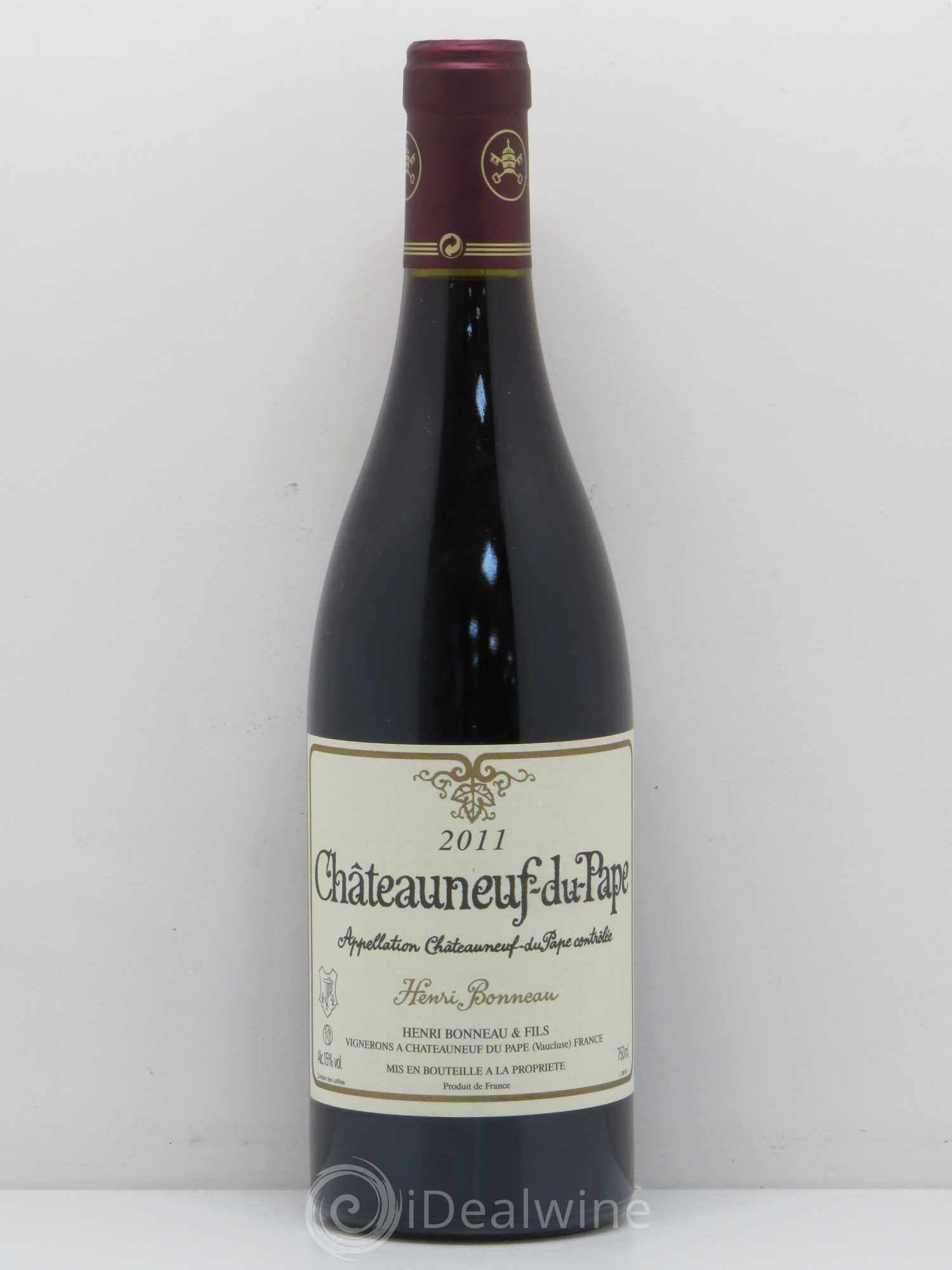 Châteauneuf-du-Pape Henri Bonneau Henri Bonneau & Fils 2011 - Lot de 1 bouteille - 0