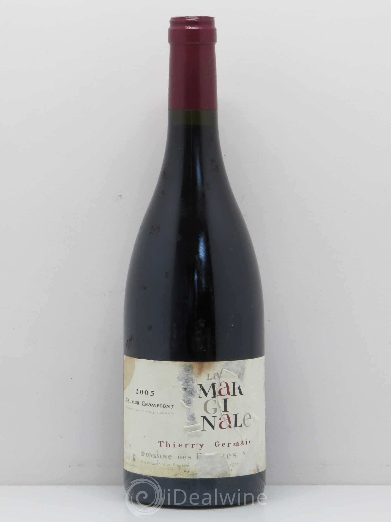 Saumur-Champigny La Marginale Domaine des Roches Neuves - Thierry Germain 2005 - Lot de 1 bouteille - 0