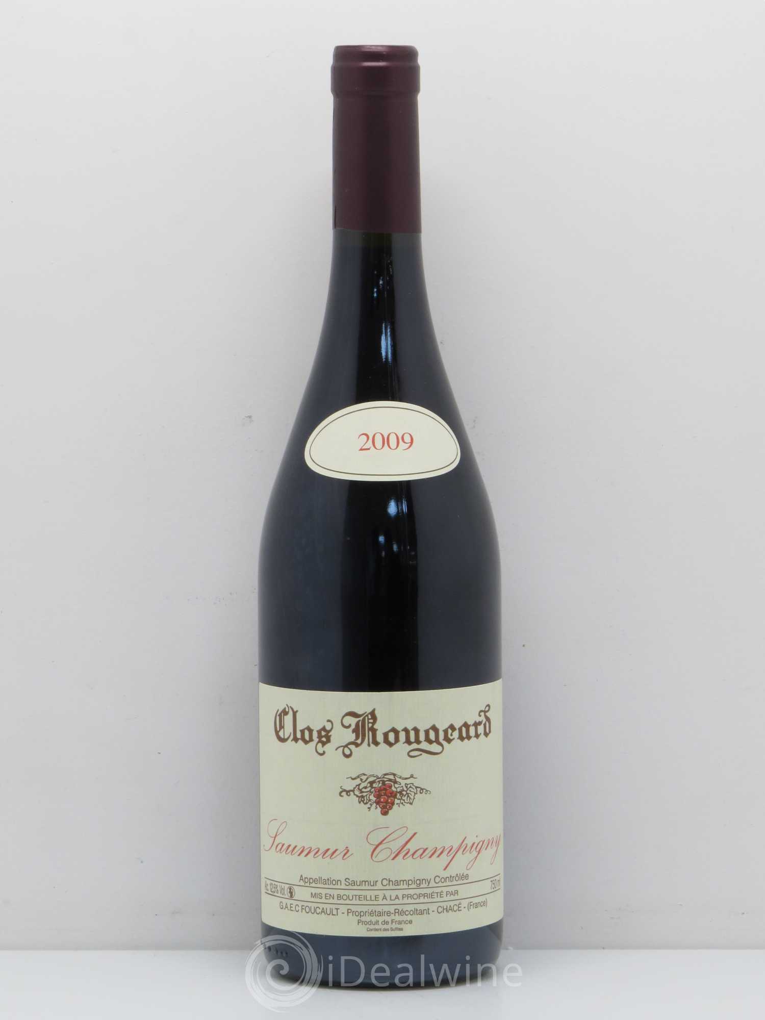 Saumur-Champigny Clos Rougeard 2009 - Lot de 1 bouteille - 0