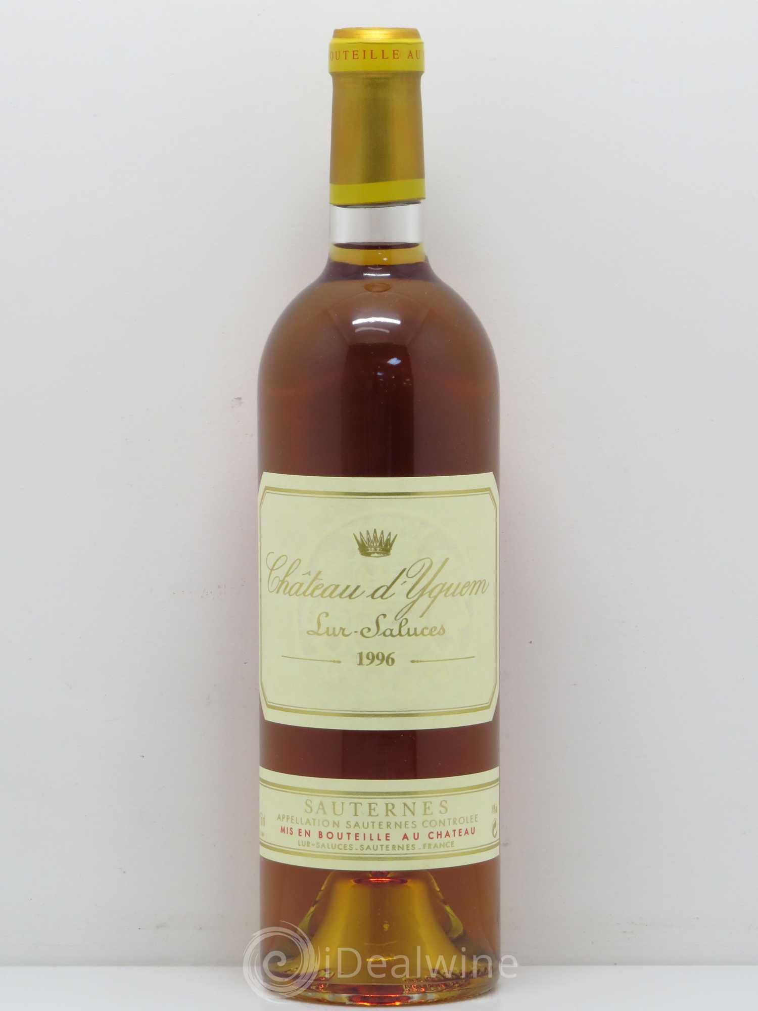 Château d' Yquem 1er Cru Classé Supérieur 1996 - Lotto di 1 bottiglia - 0