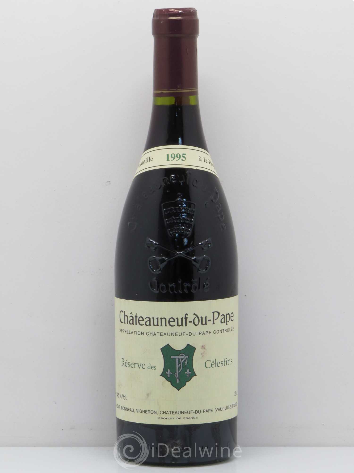 Châteauneuf-du-Pape Réserve des Célestins Henri Bonneau & Fils 1995 - Lot de 1 bouteille - 0