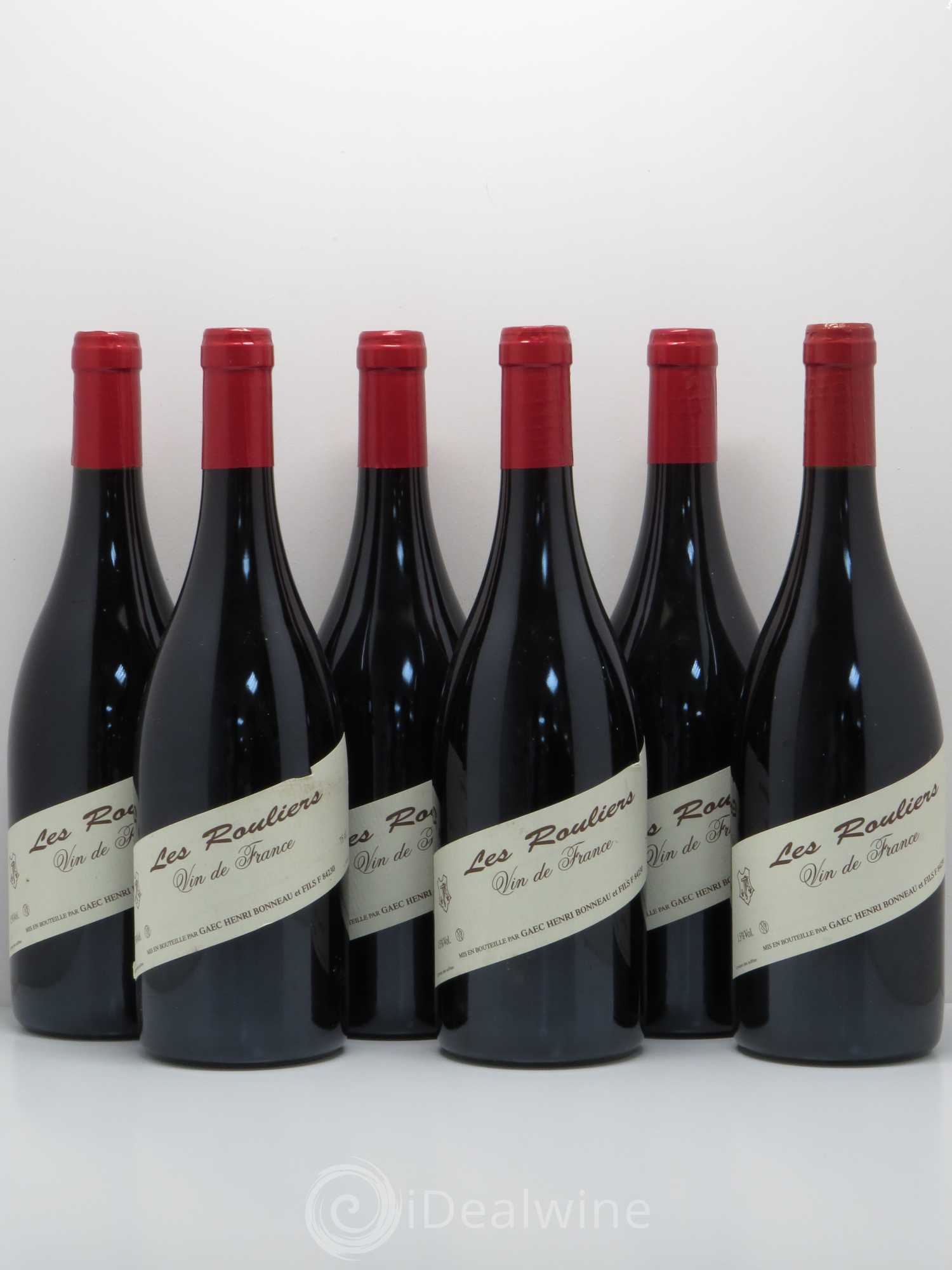 Vin de France Les Rouliers Henri Bonneau & Fils Vendanges 2009 et 2010 - Lot de 6 bouteilles - 0