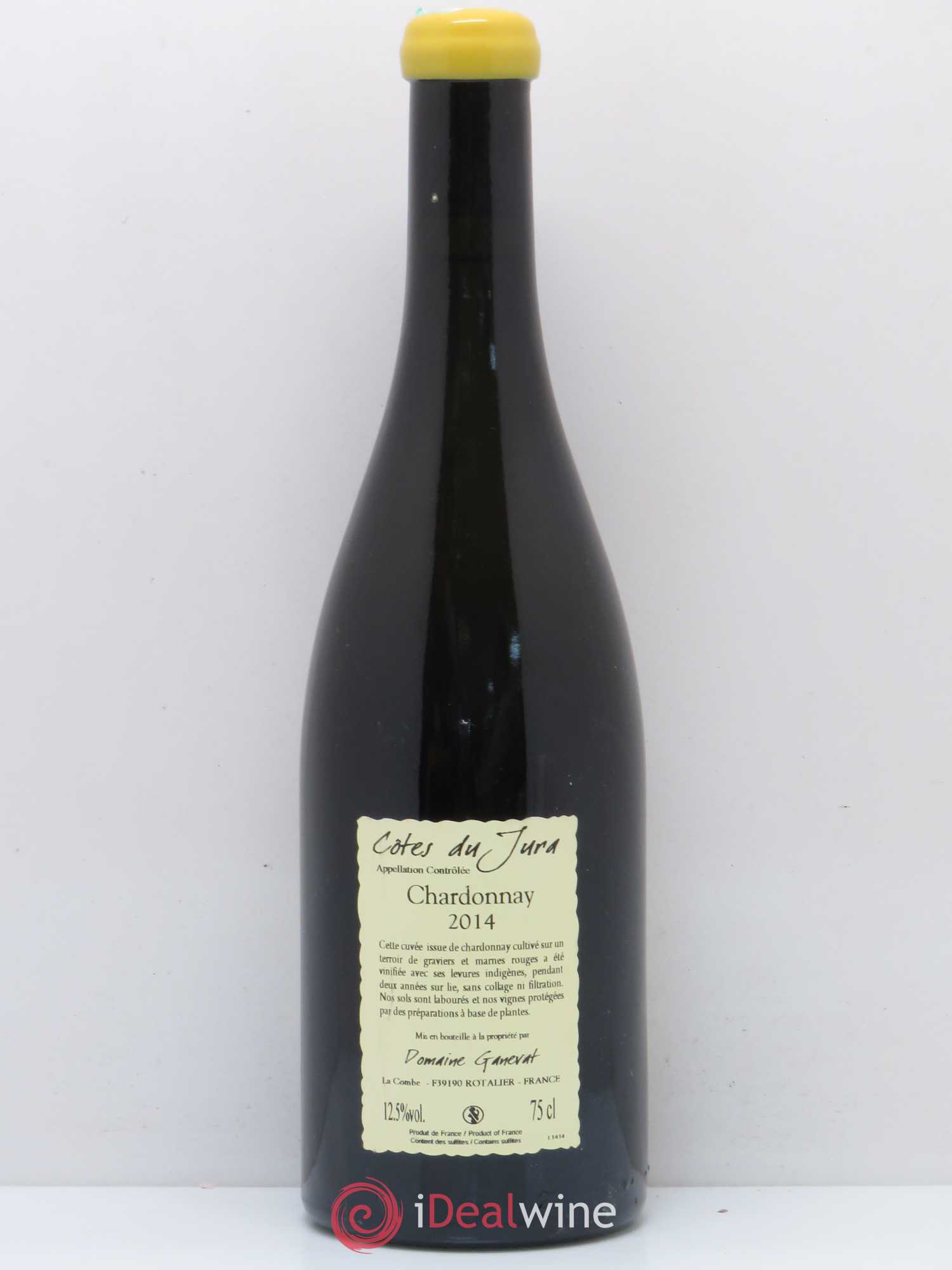 Côtes du Jura Les Griffées vieilles vignes Domaine Ganevat 2014 - Posten von 1 Flasche - 1