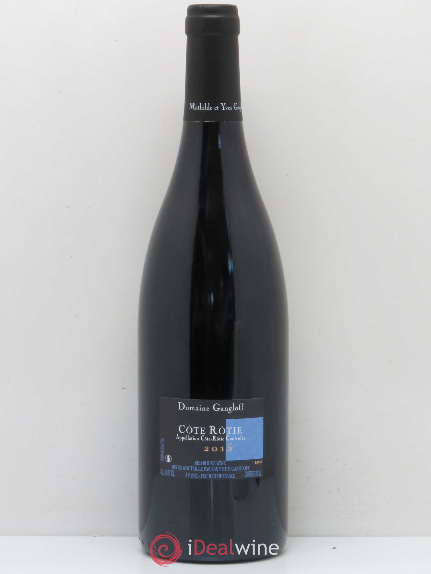 Côte-Rôtie La Barbarine Gangloff (Domaine) 2015 - Lot de 1 bouteille - 1