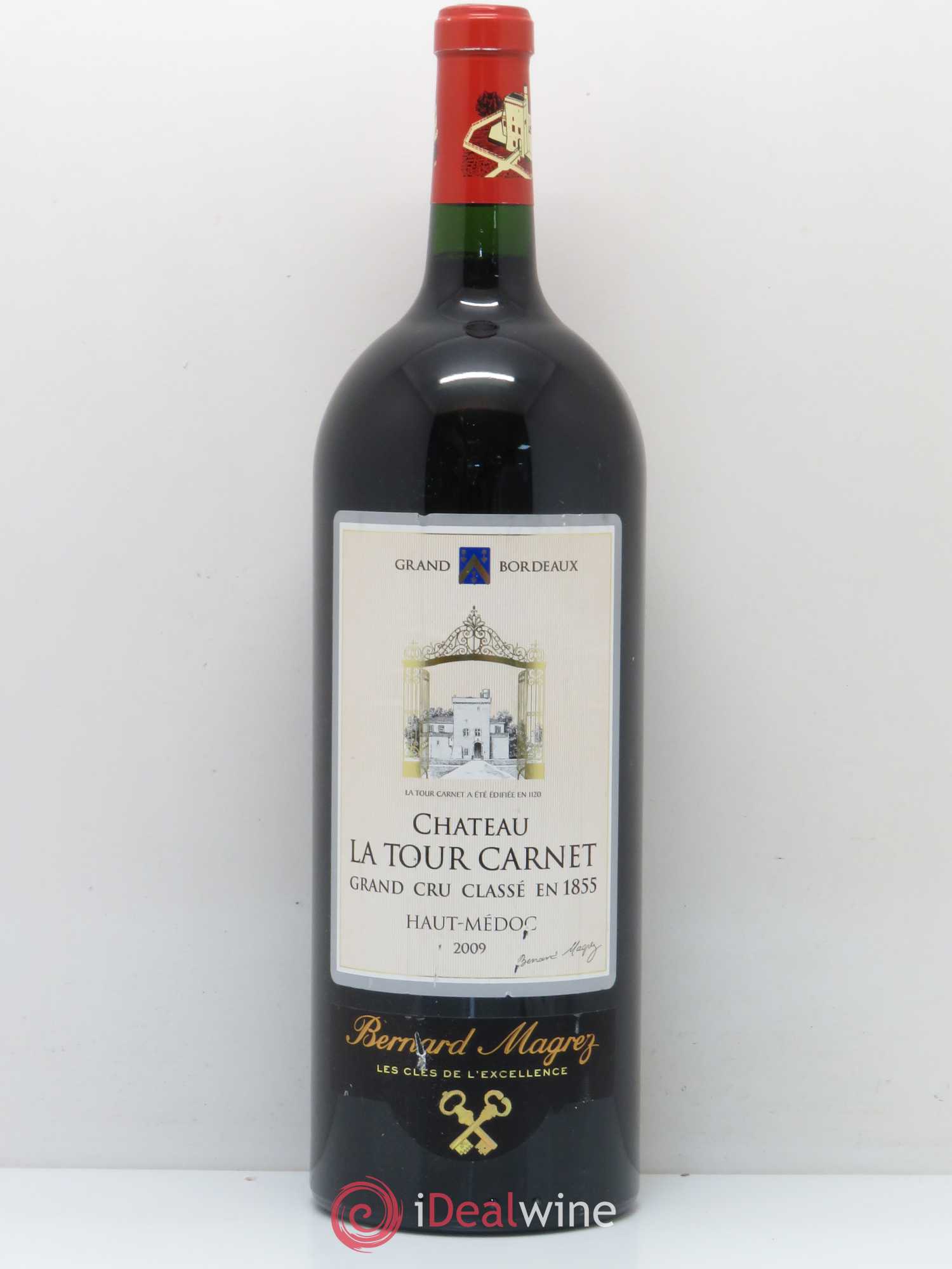 Château la Tour Carnet 4ème Grand Cru Classé 2009 - Lot de 1 magnum - 0