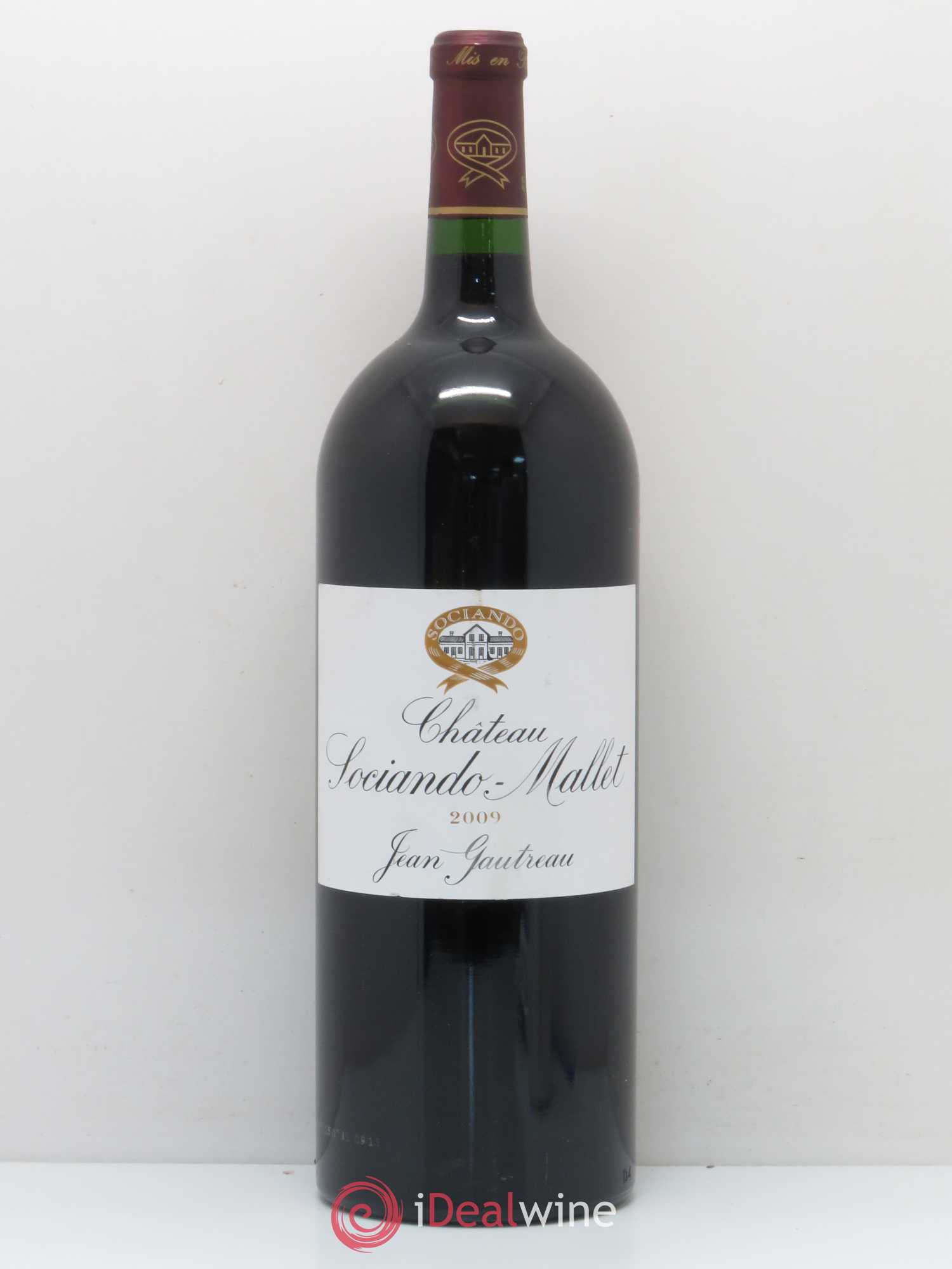 Château Sociando Mallet 2009 - Lot de 1 magnum - 0