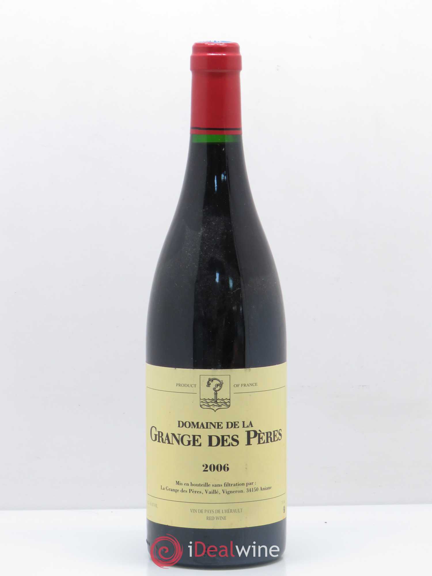 Pays d'Hérault Grange des Pères Laurent Vaillé 2006 - Lot de 1 bouteille - 0