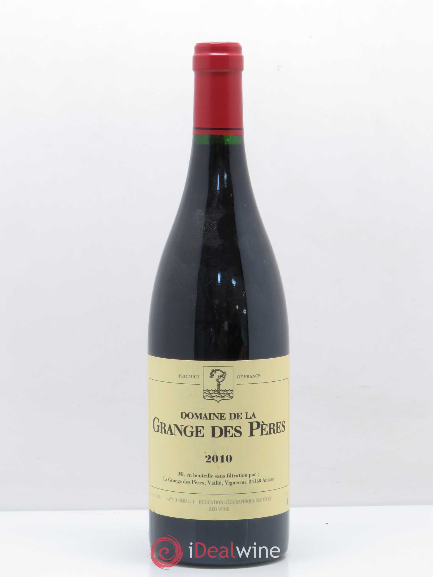 Pays d'Hérault Grange des Pères Laurent Vaillé 2010 - Lot de 1 bouteille - 0