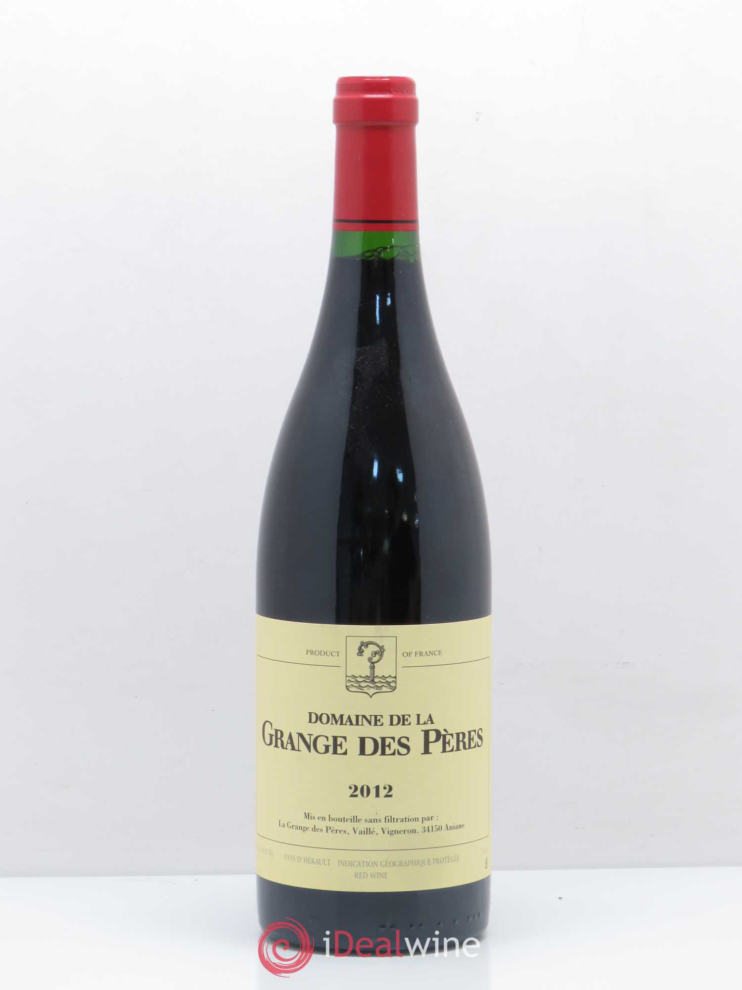Pays d'Hérault Grange des Pères Laurent Vaillé 2012 - Lot de 1 bouteille - 0