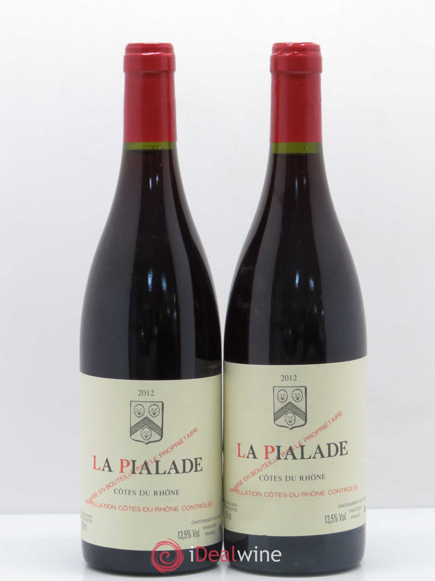 Côtes-du-Rhône La Pialade Emmanuel Reynaud 2012 - Lot de 2 bouteilles - 0