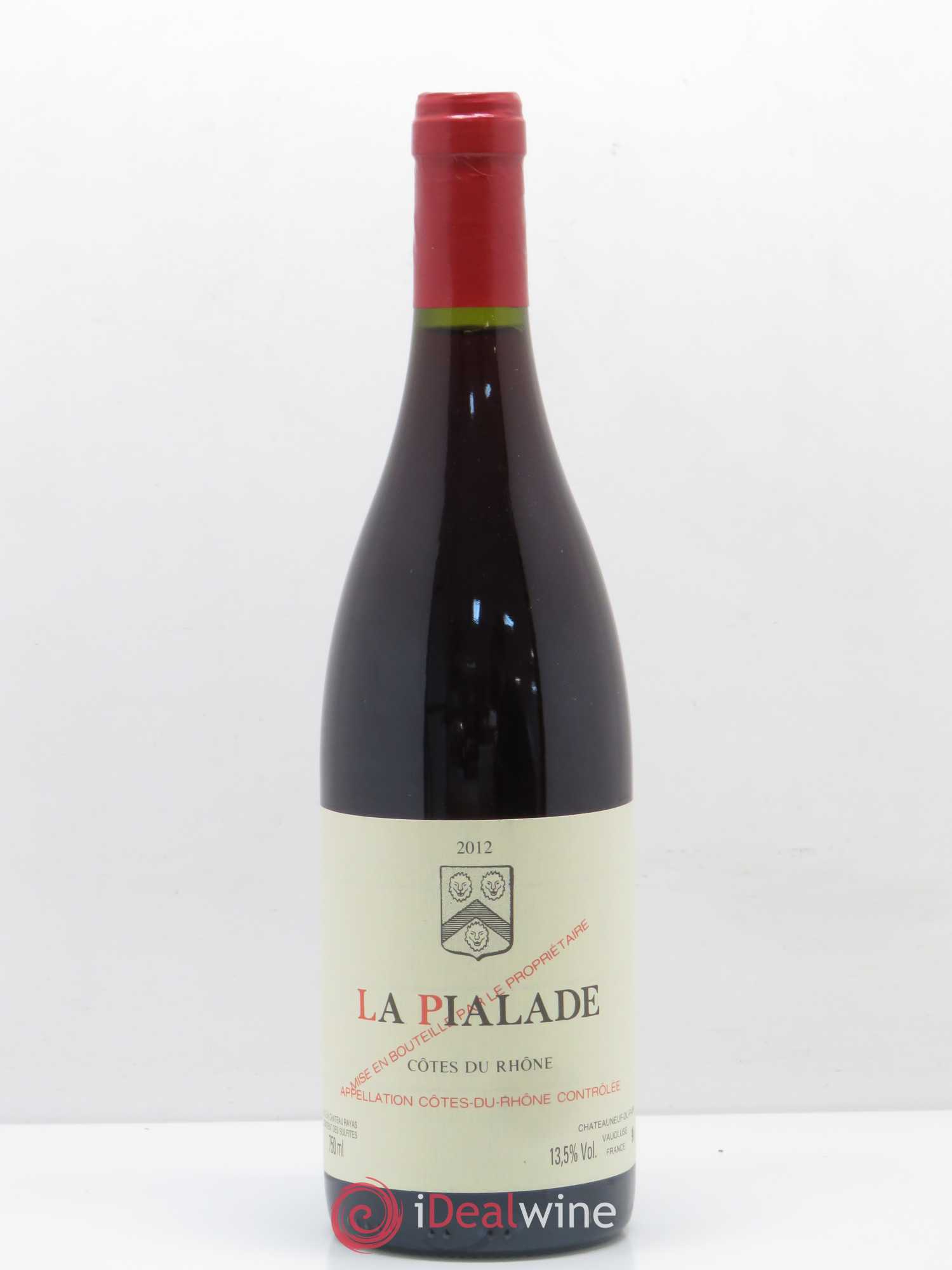 Côtes-du-Rhône La Pialade Emmanuel Reynaud 2012 - Lot de 1 bouteille - 0