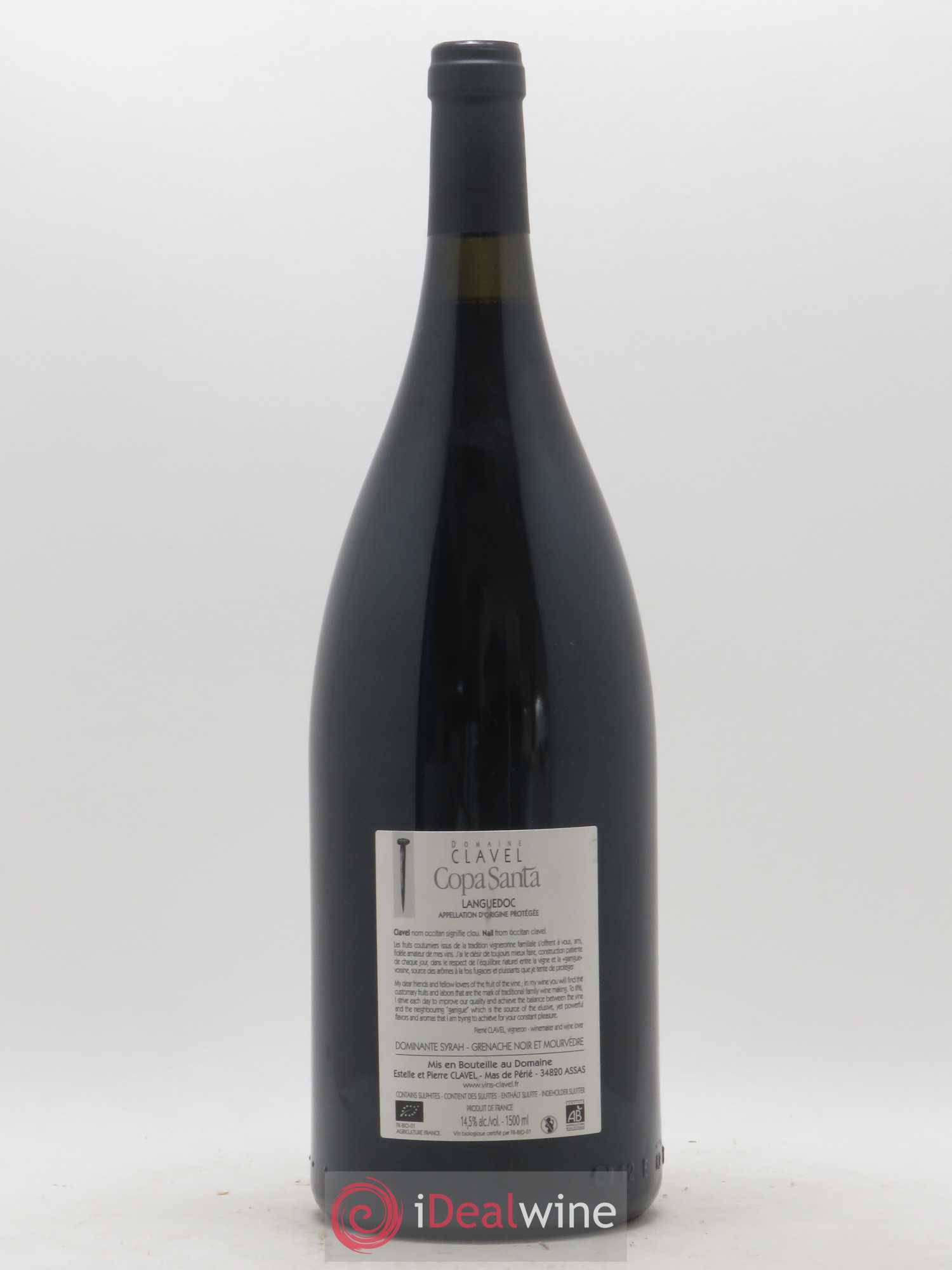 Coteaux du Languedoc Copa Santa Pierre Clavel 2012 - Lot de 1 magnum - 1