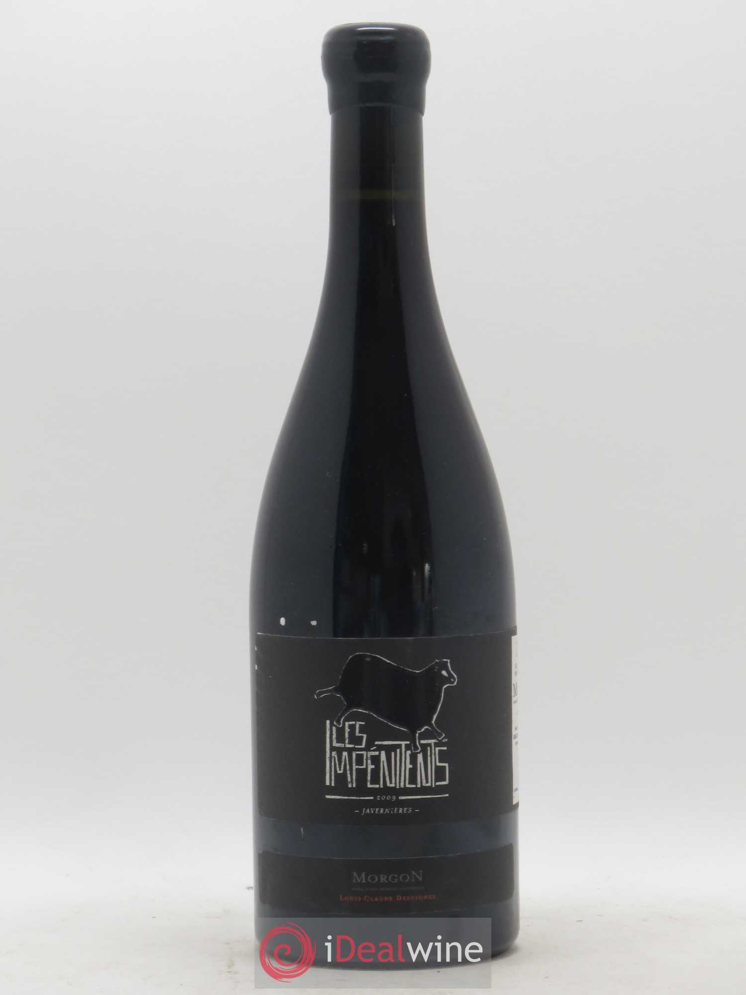 Morgon Javernières Les Impénitents Louis-Claude Desvignes 2009 - Lot de 1 bouteille - 0