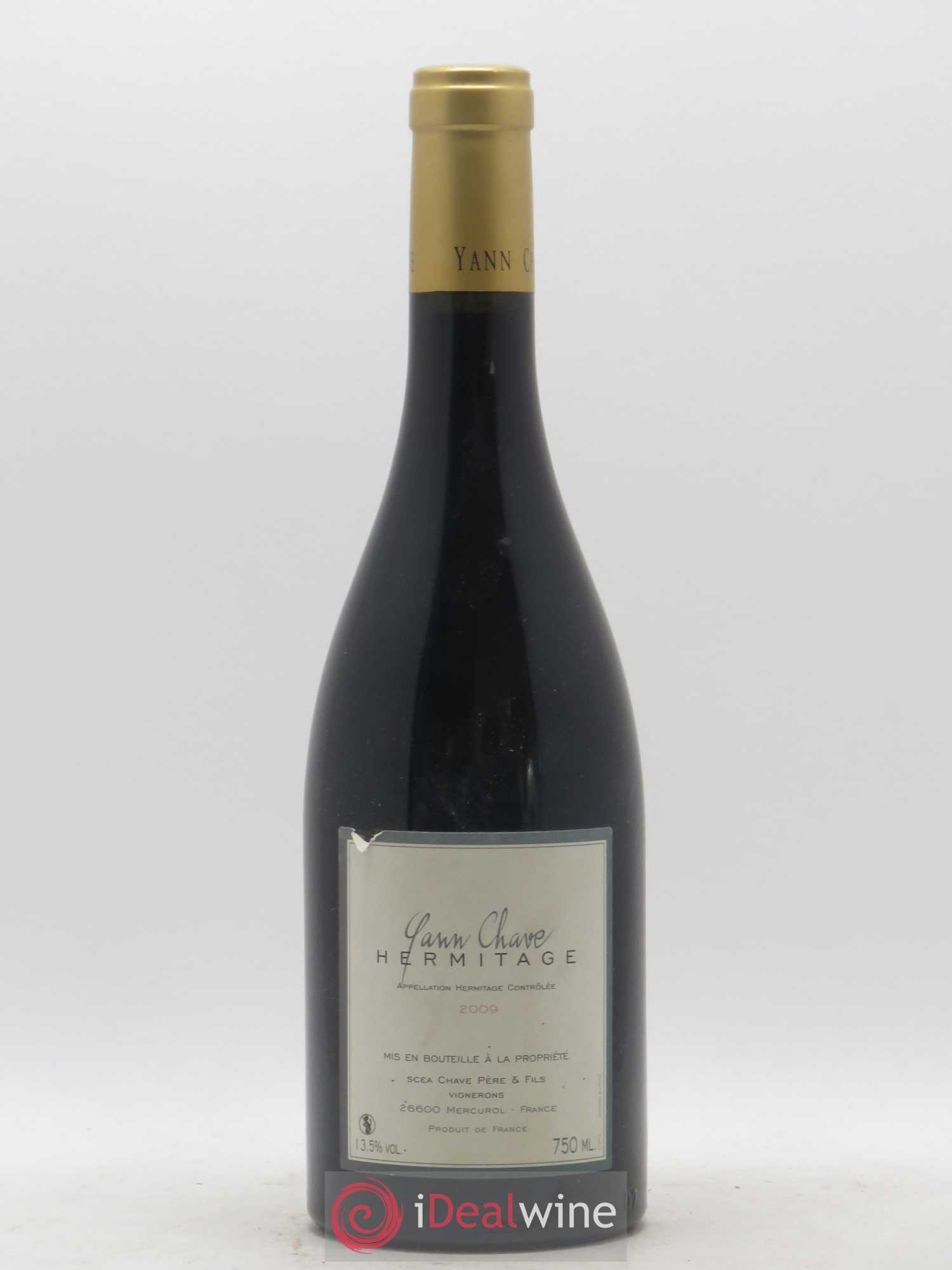 Hermitage Yann Chave 2009 - Lot de 1 bouteille - 0