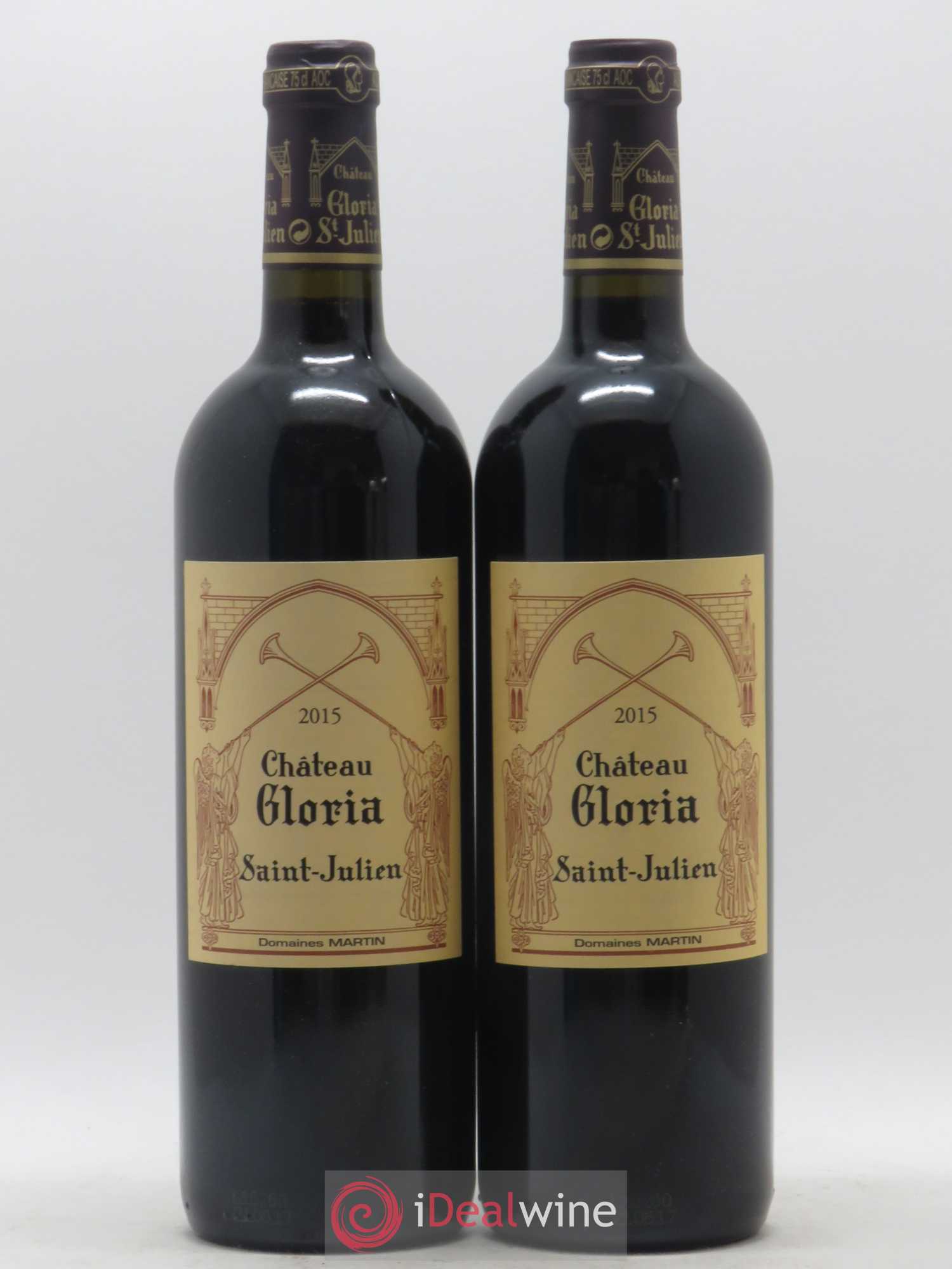 Château Gloria 2015 - Lot de 2 bouteilles - 0