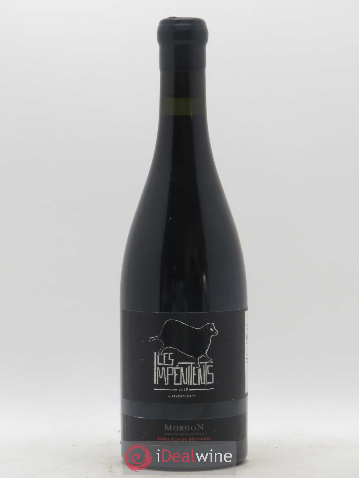 Morgon Javernières Les Impénitents Louis-Claude Desvignes 2018 - Lot de 1 bouteille - 0