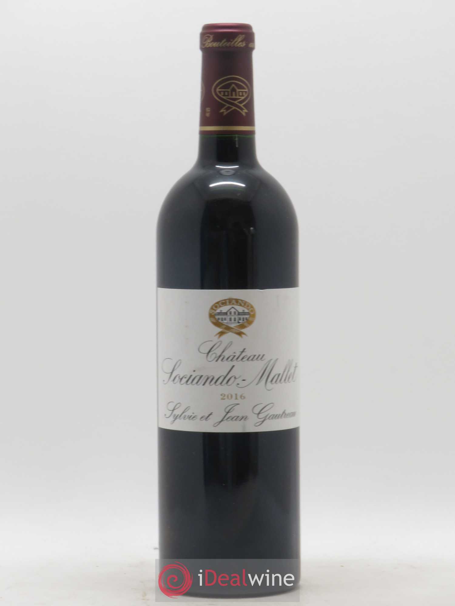 Château Sociando Mallet 2016 - Lot de 1 bouteille - 0