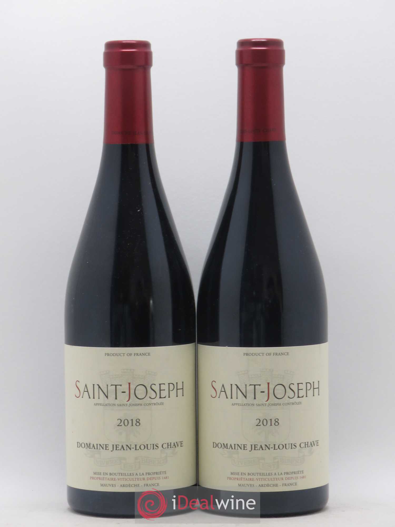Saint-Joseph Jean-Louis Chave 2018 - Lot de 2 bouteilles - 0