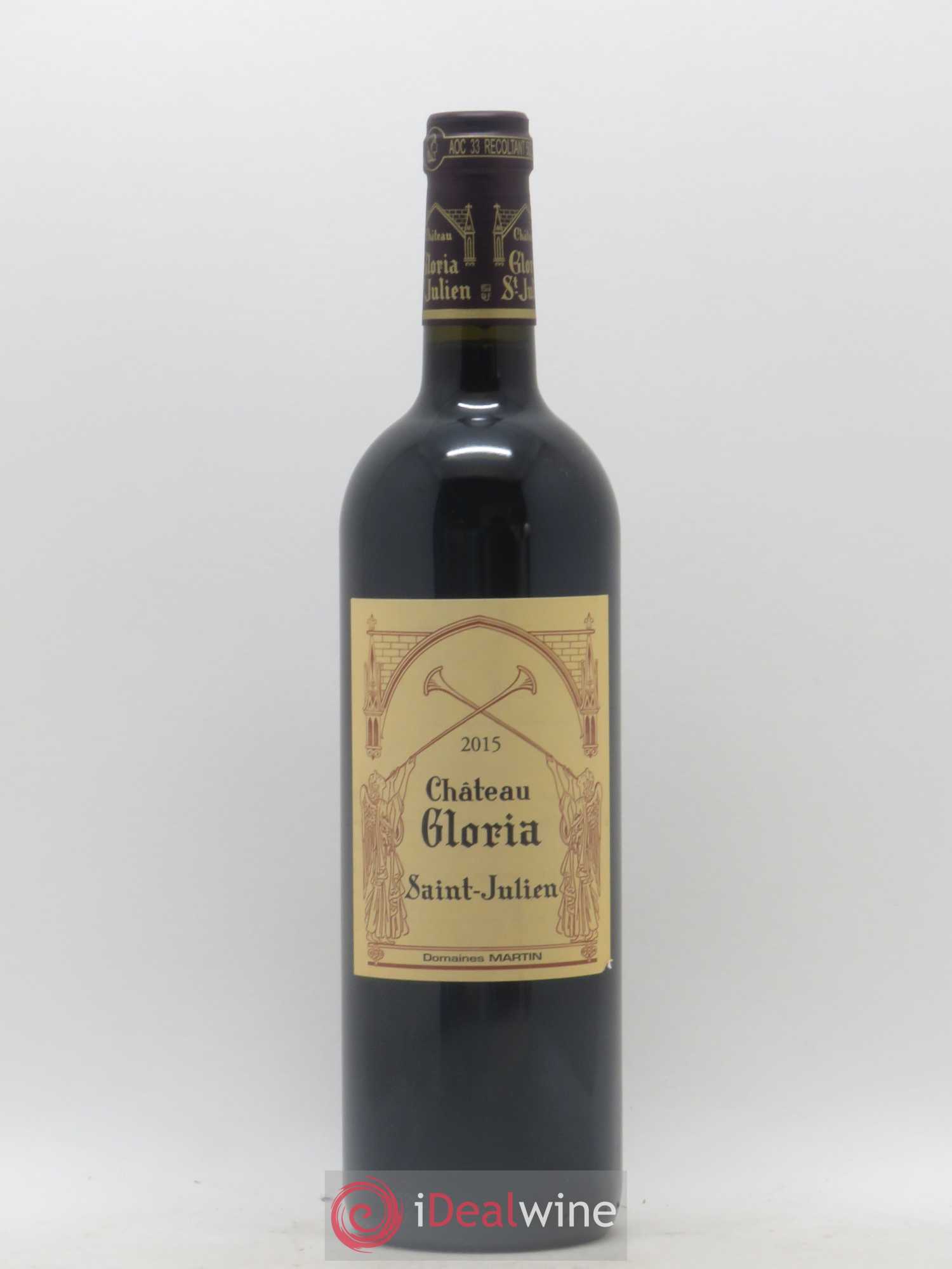 Château Gloria 2015 - Lot de 1 bouteille - 0