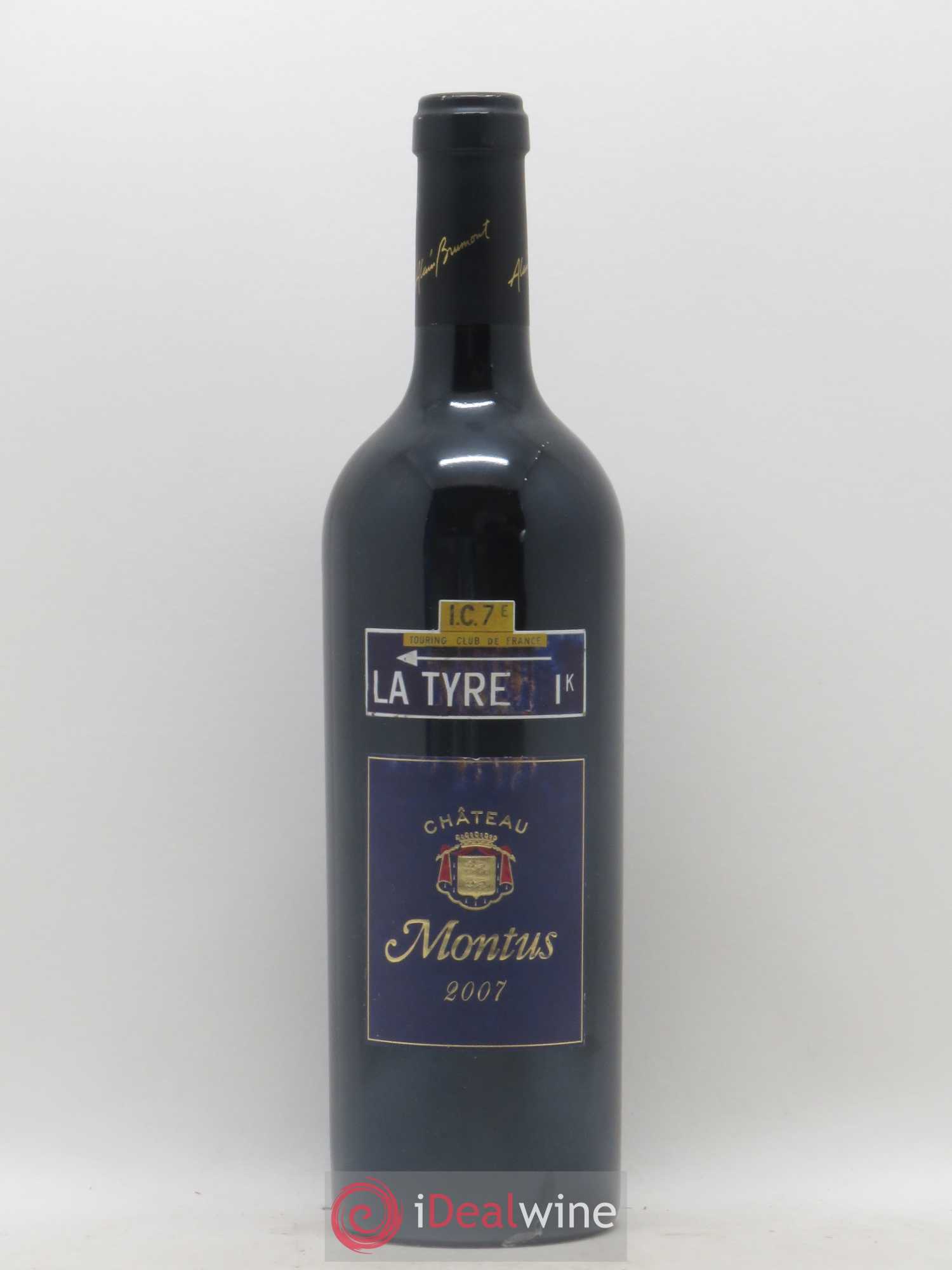 Madiran Château Montus-La Tyre Alain Brumont 2007 - Lot de 1 bouteille - 0