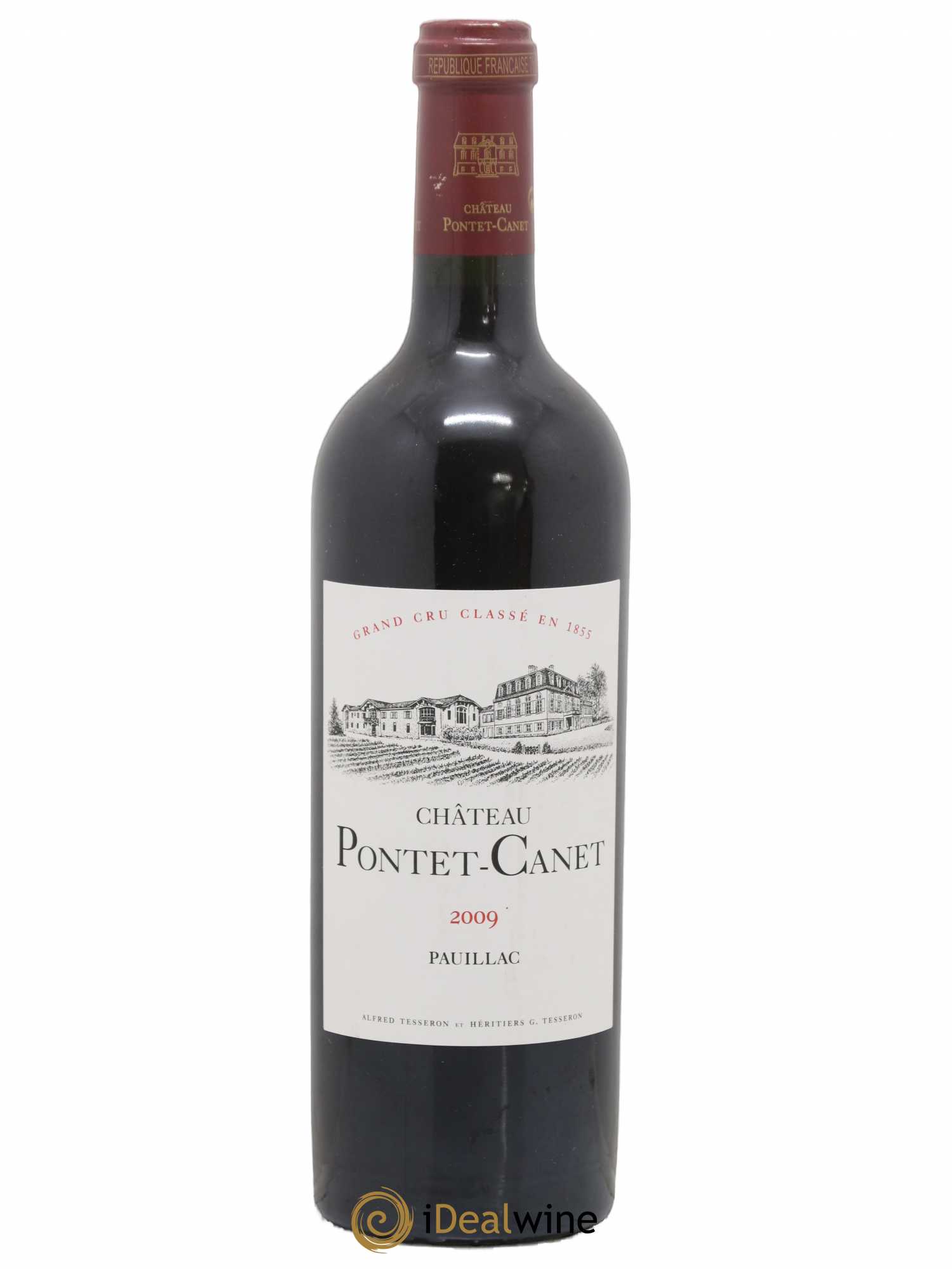 Château Pontet Canet 5ème Grand Cru Classé 2009 - Lot de 1 bouteille - 0