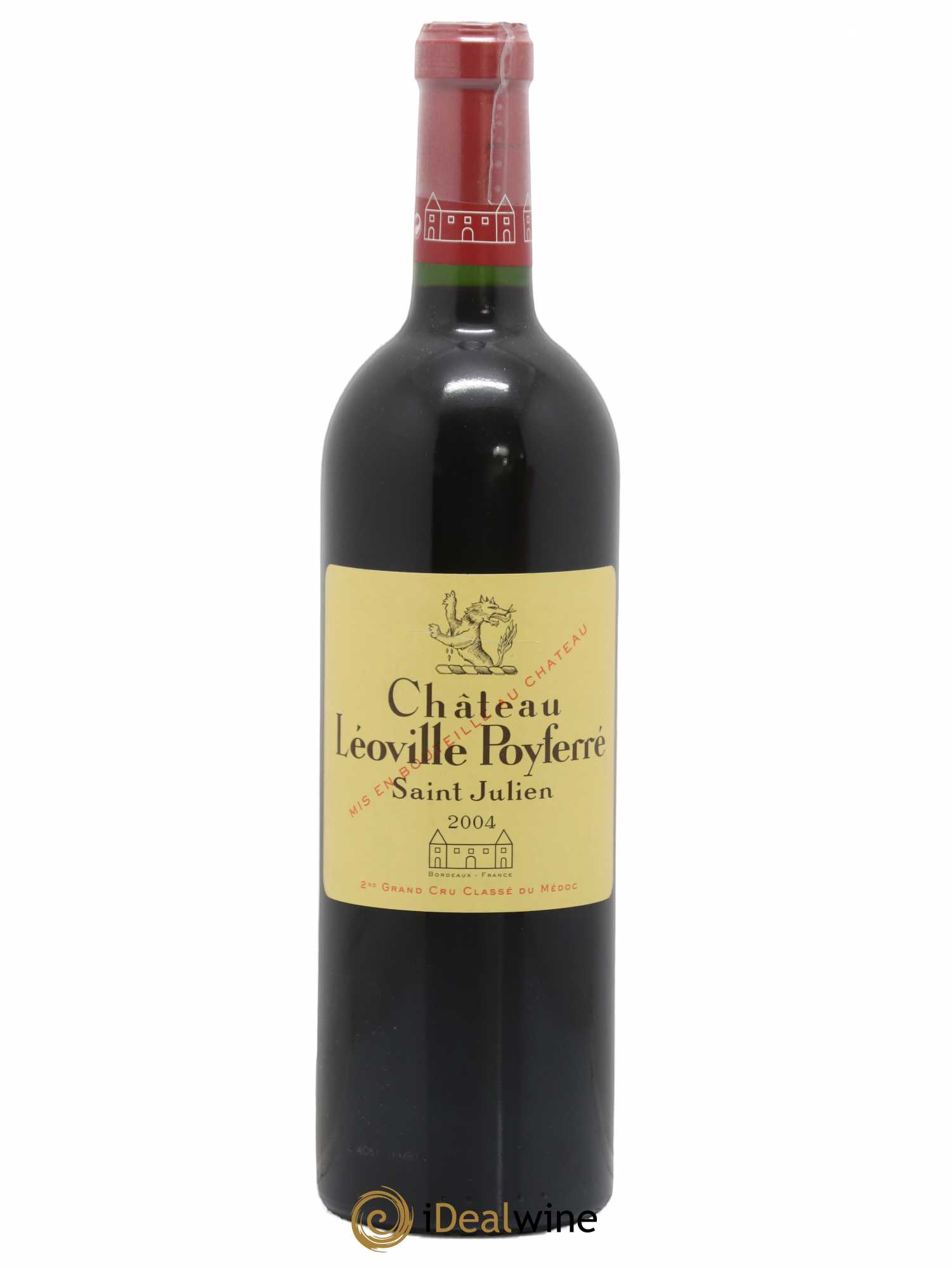 Château Léoville Poyferré 2ème Grand Cru Classé 2004 - Lot de 1 bouteille - 0