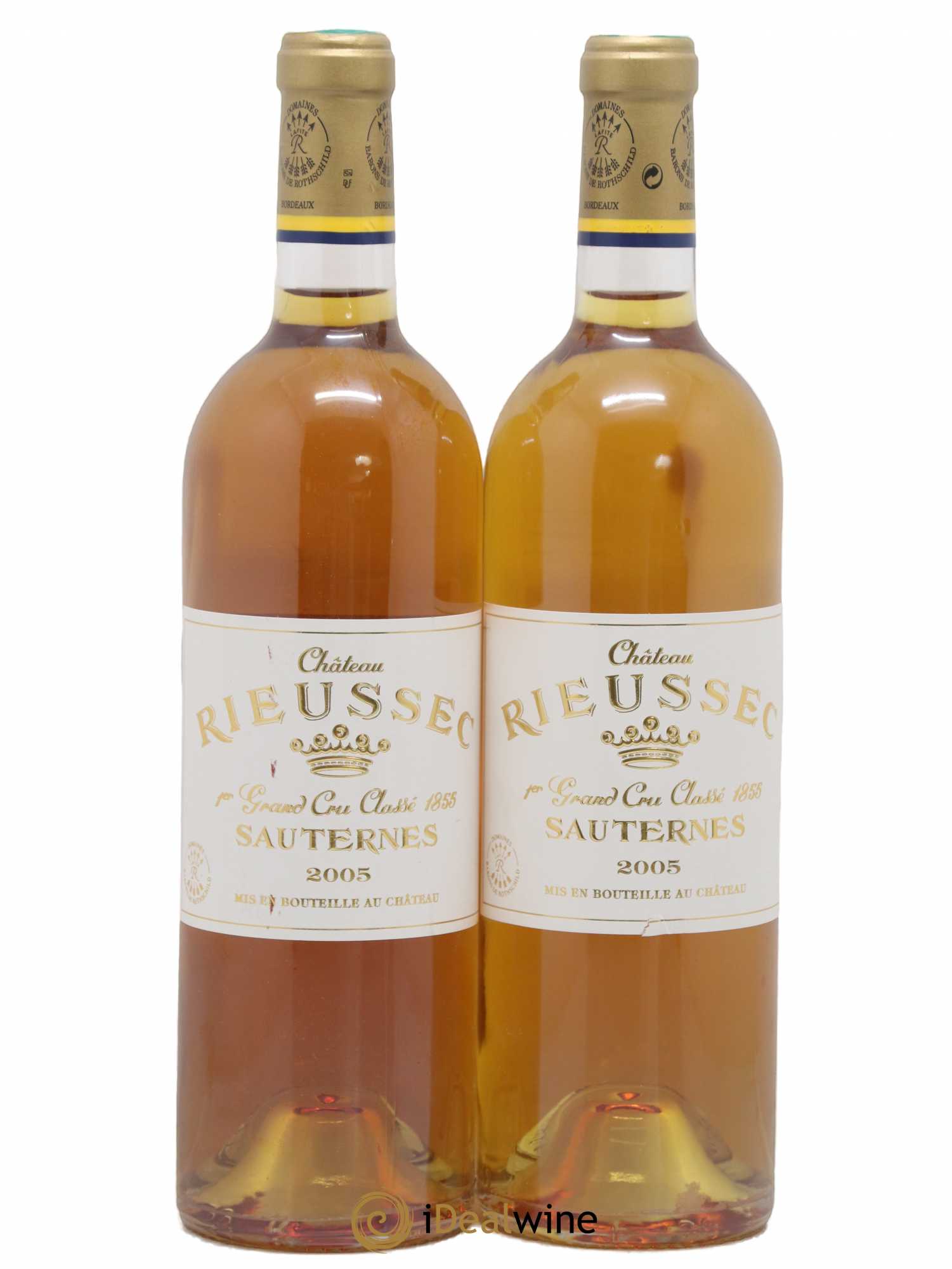 Château Rieussec 1er Grand Cru Classé 2005 - Lotto di 2 bottiglie - 0