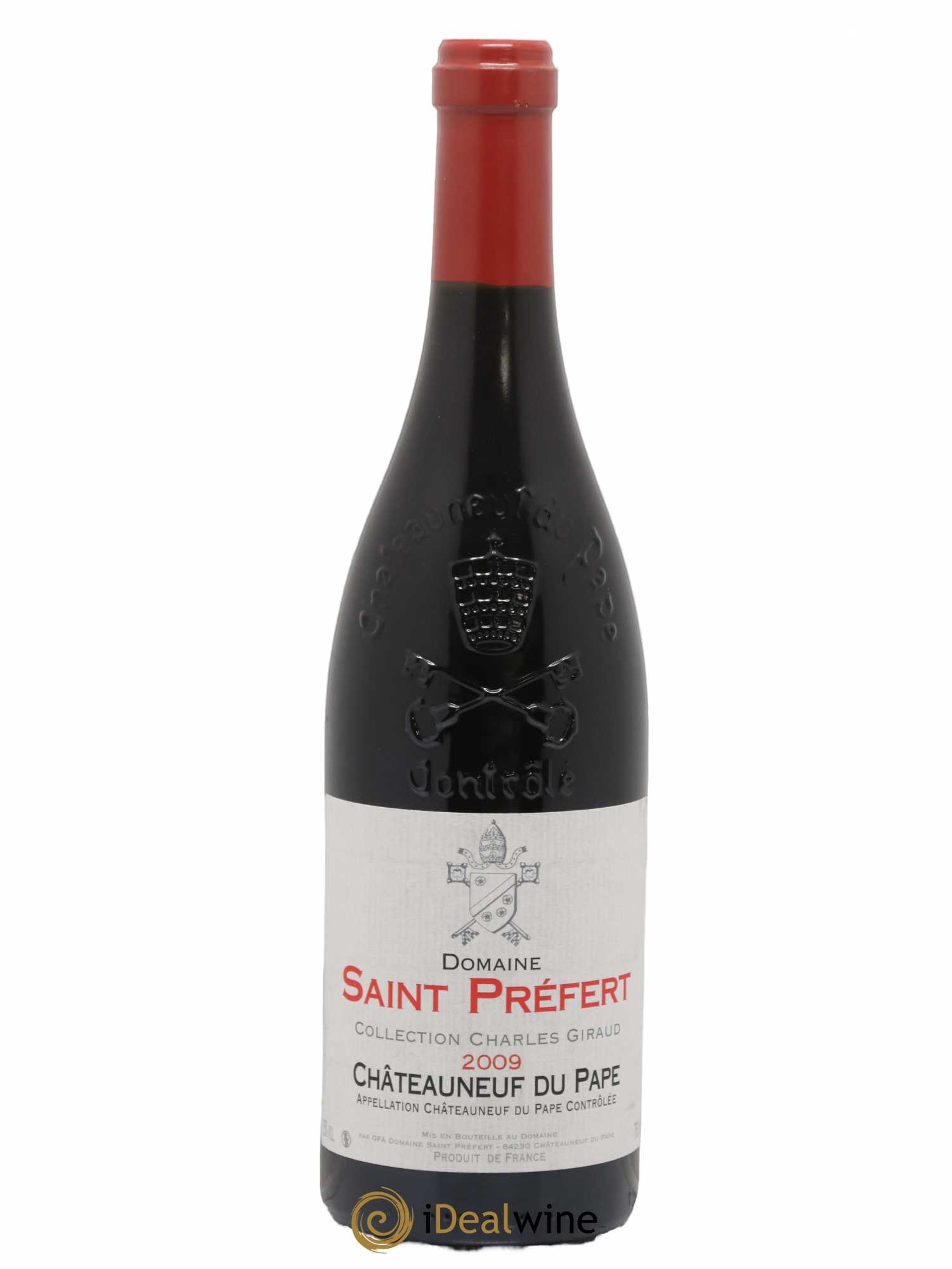 Châteauneuf-du-Pape Collection Charles Giraud Domaine Saint-Préfert 2009 - Lot de 1 bouteille - 0
