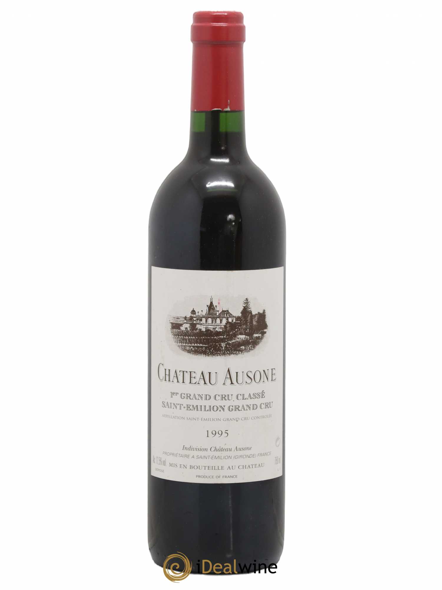 Château Ausone 1er Grand Cru Classé A 1995 - Lot de 1 bouteille - 0