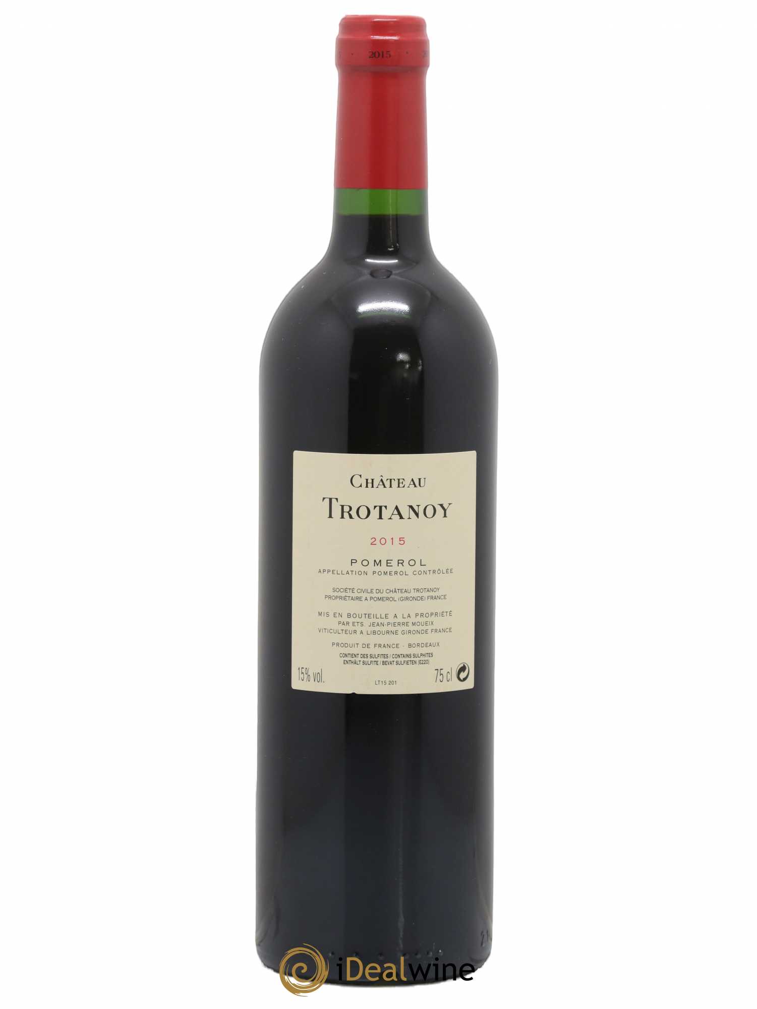 Château Trotanoy 2015 - Lot de 1 bouteille - 1