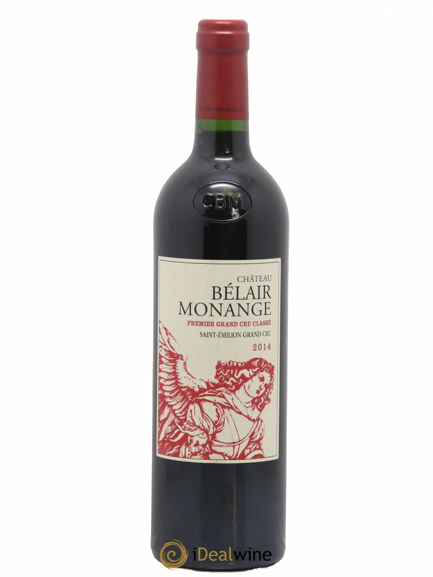 Château Belair (Belair-Monange) 1er Grand Cru Classé B 2014 - Lot de 1 bouteille - 0