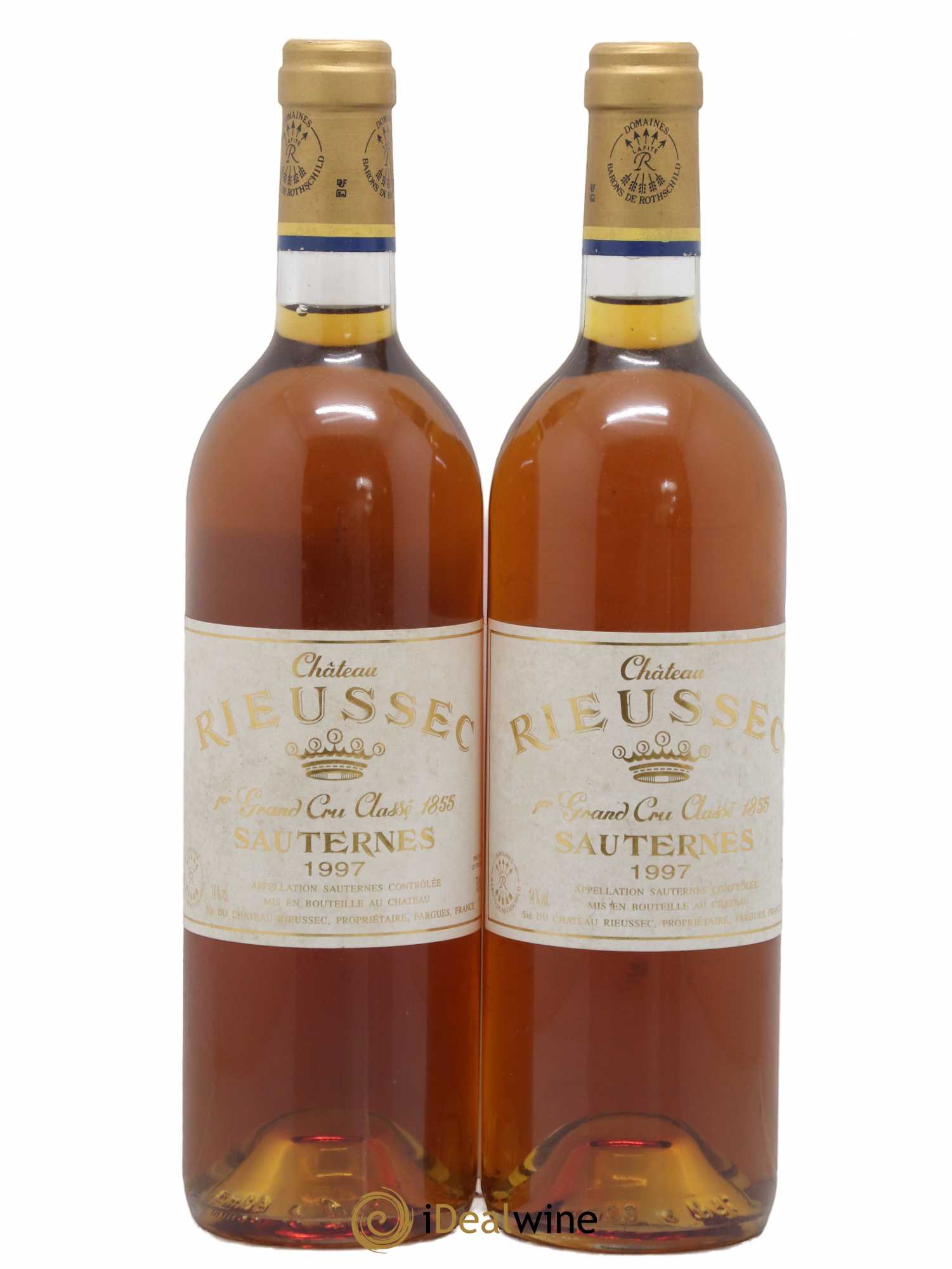 Château Rieussec 1er Grand Cru Classé 1997 - Lotto di 2 bottiglie - 0