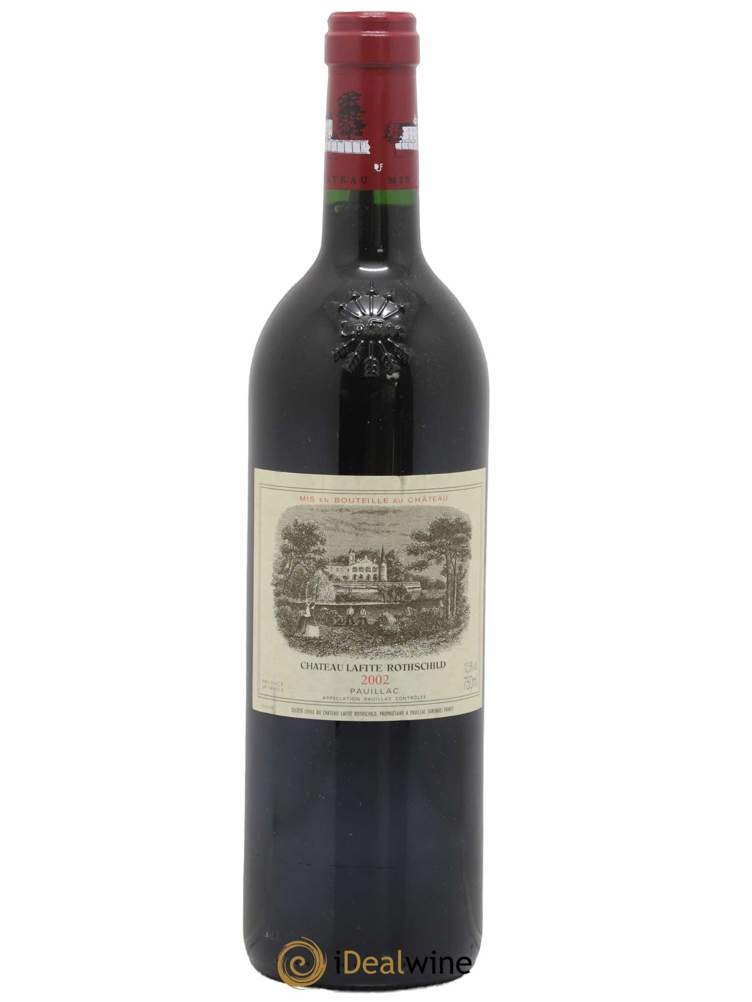 Château Lafite Rothschild 1er Grand Cru Classé 2002 - Lot de 1 bouteille - 0