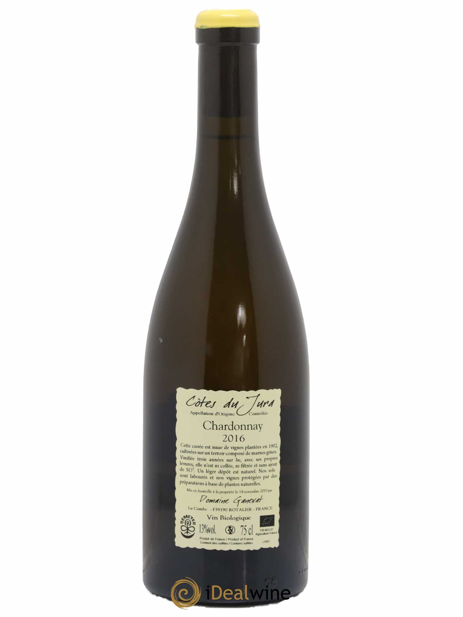 Côtes du Jura Les Chalasses Vieilles Vignes Jean-François Ganevat (Domaine) 2016 - Lot de 1 bouteille - 1