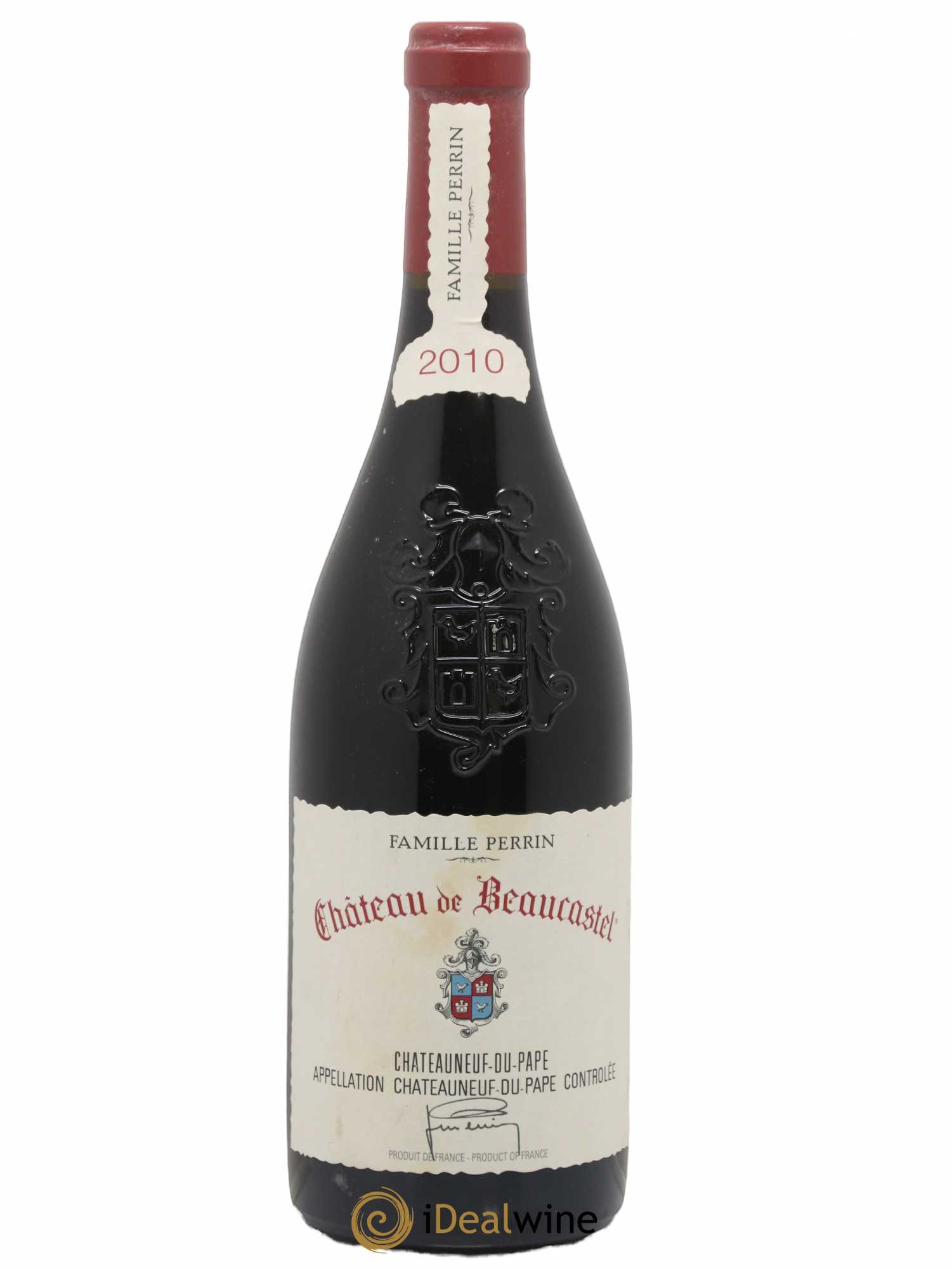 Châteauneuf-du-Pape Château de Beaucastel Famille Perrin 2010 - Lot de 1 bouteille - 0