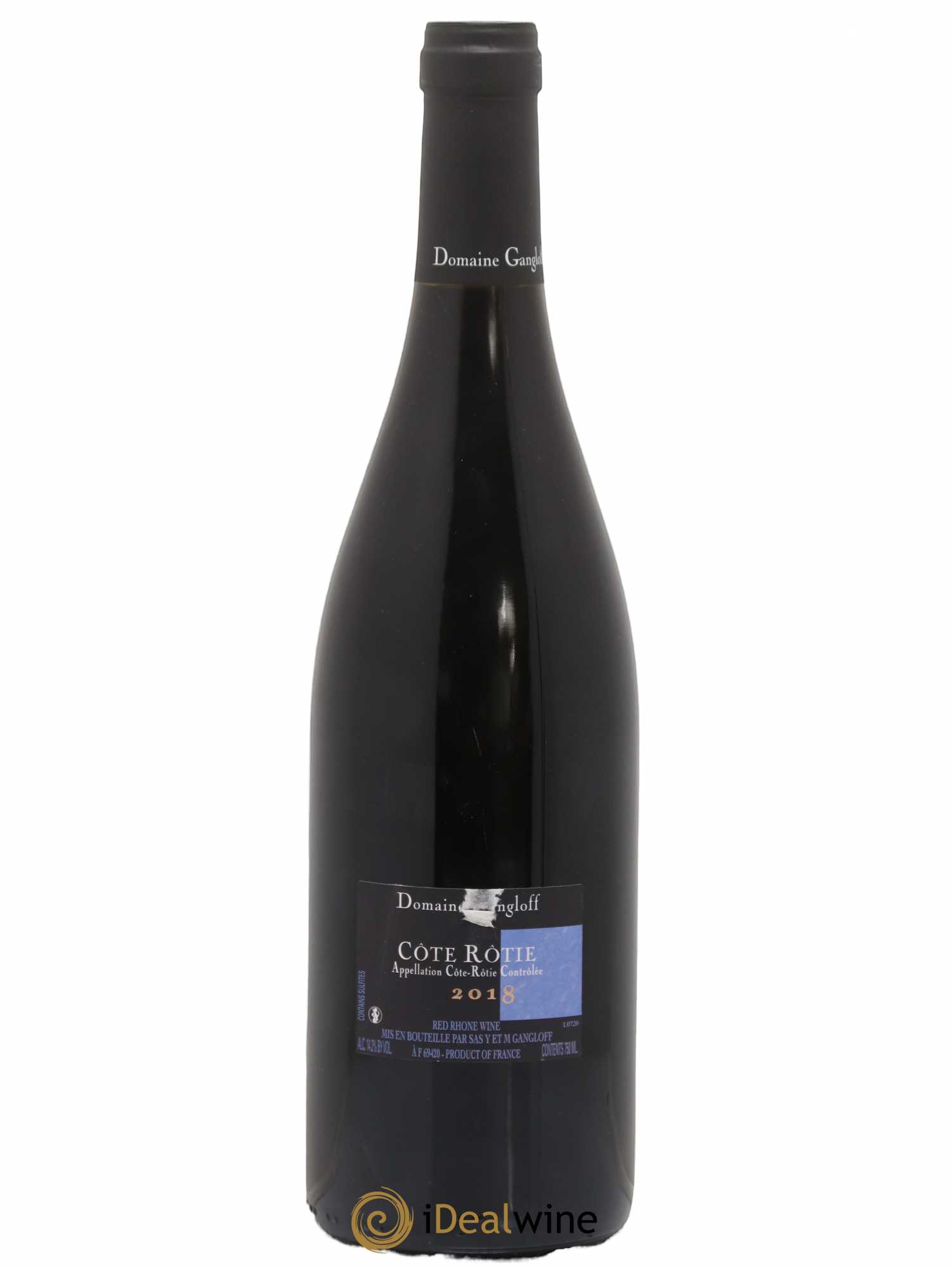 Côte-Rôtie La Barbarine Gangloff (Domaine) 2018 - Lot de 1 bouteille - 1