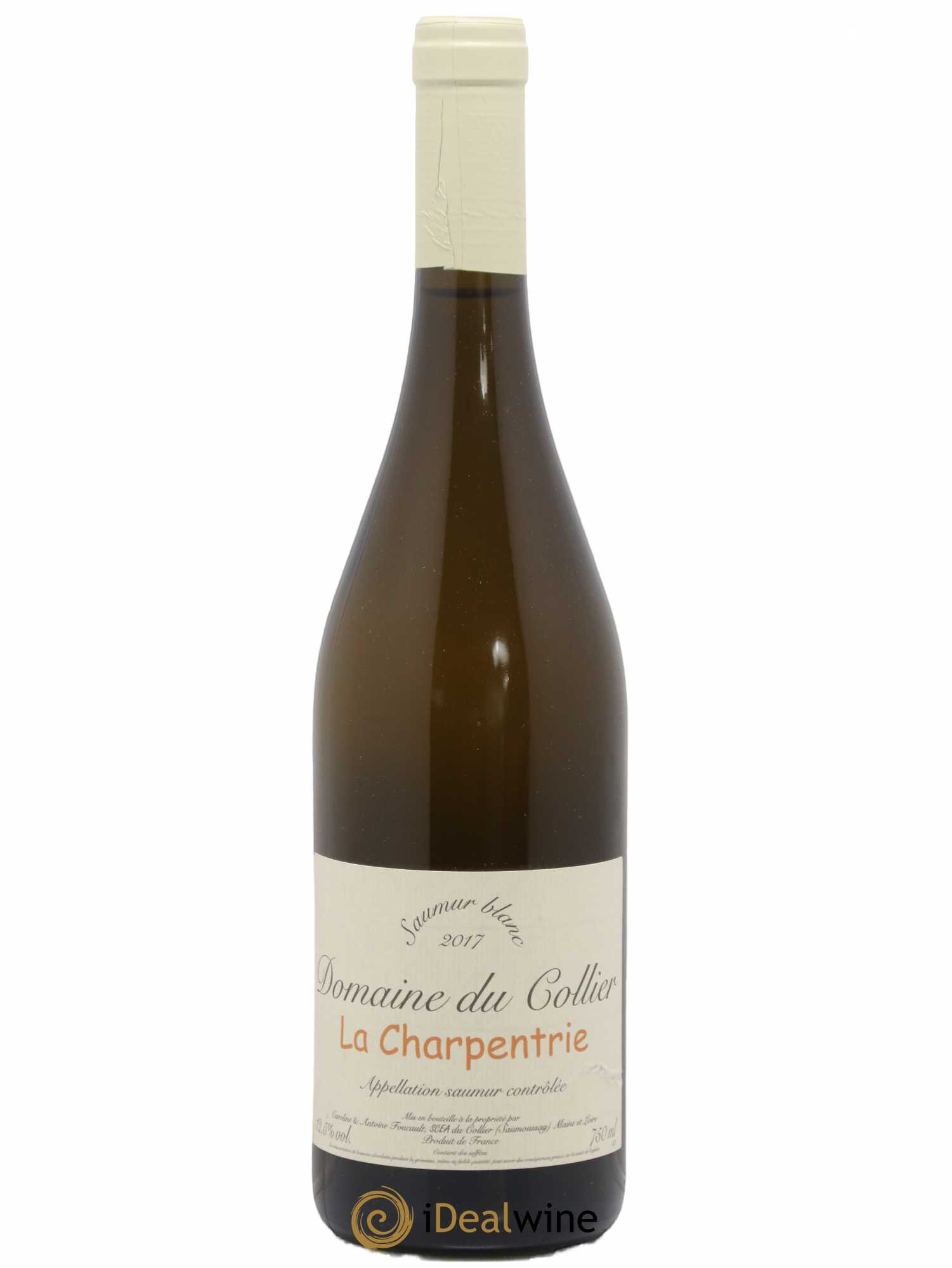 Saumur La Charpentrie Domaine du Collier 2017 - Lot de 1 bouteille - 0