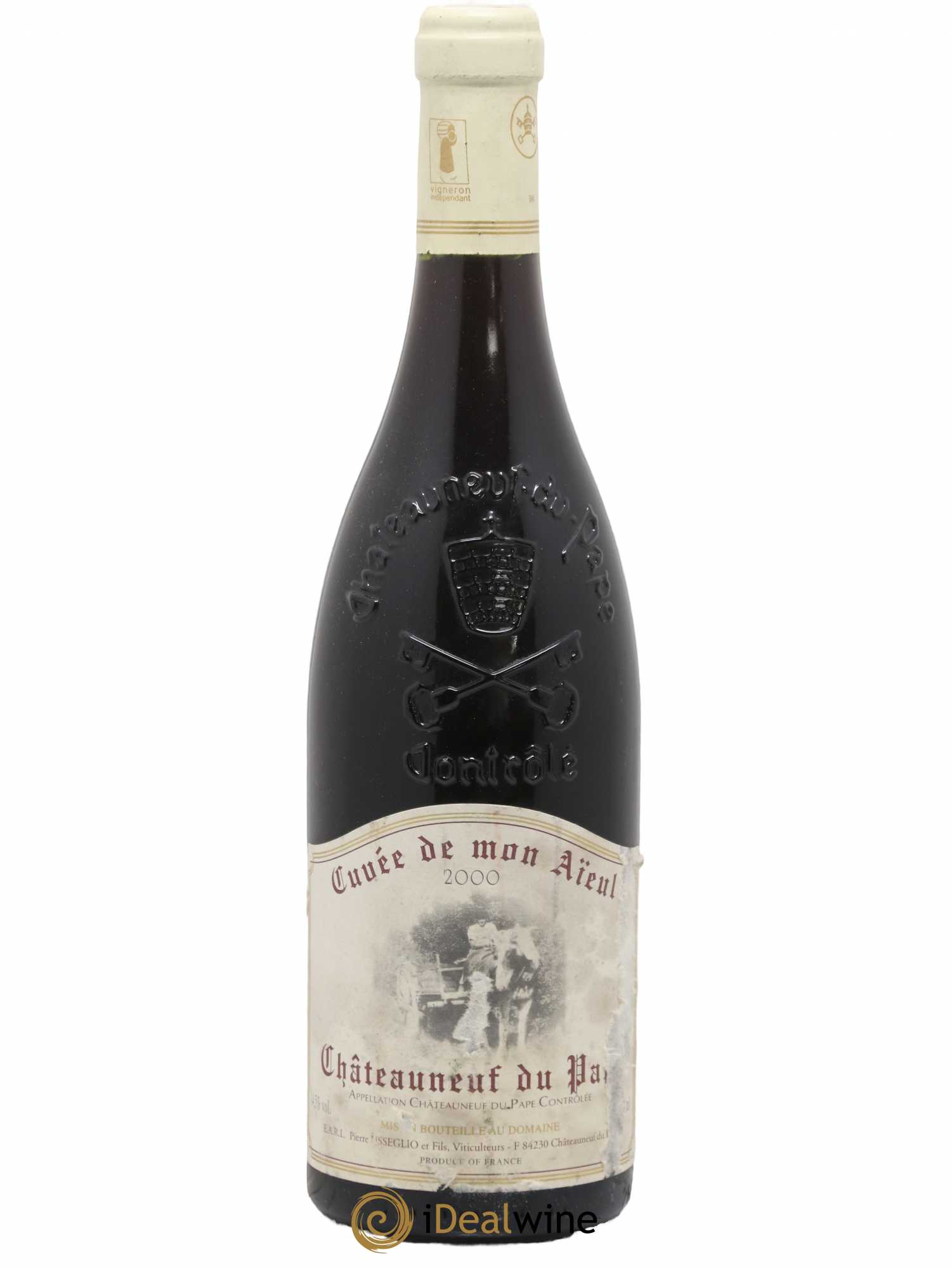 Châteauneuf-du-Pape Cuvée de mon Aïeul Pierre Usseglio & Fils 2000 - Lot de 1 bouteille - 0